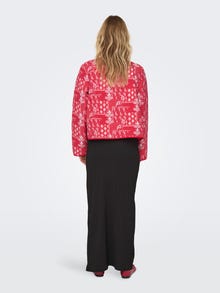 ONLY ONLELVIRA Veste matelassée -Mars Red - 15350003