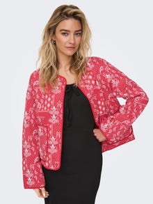ONLY ONLELVIRA Veste matelassée -Mars Red - 15350003