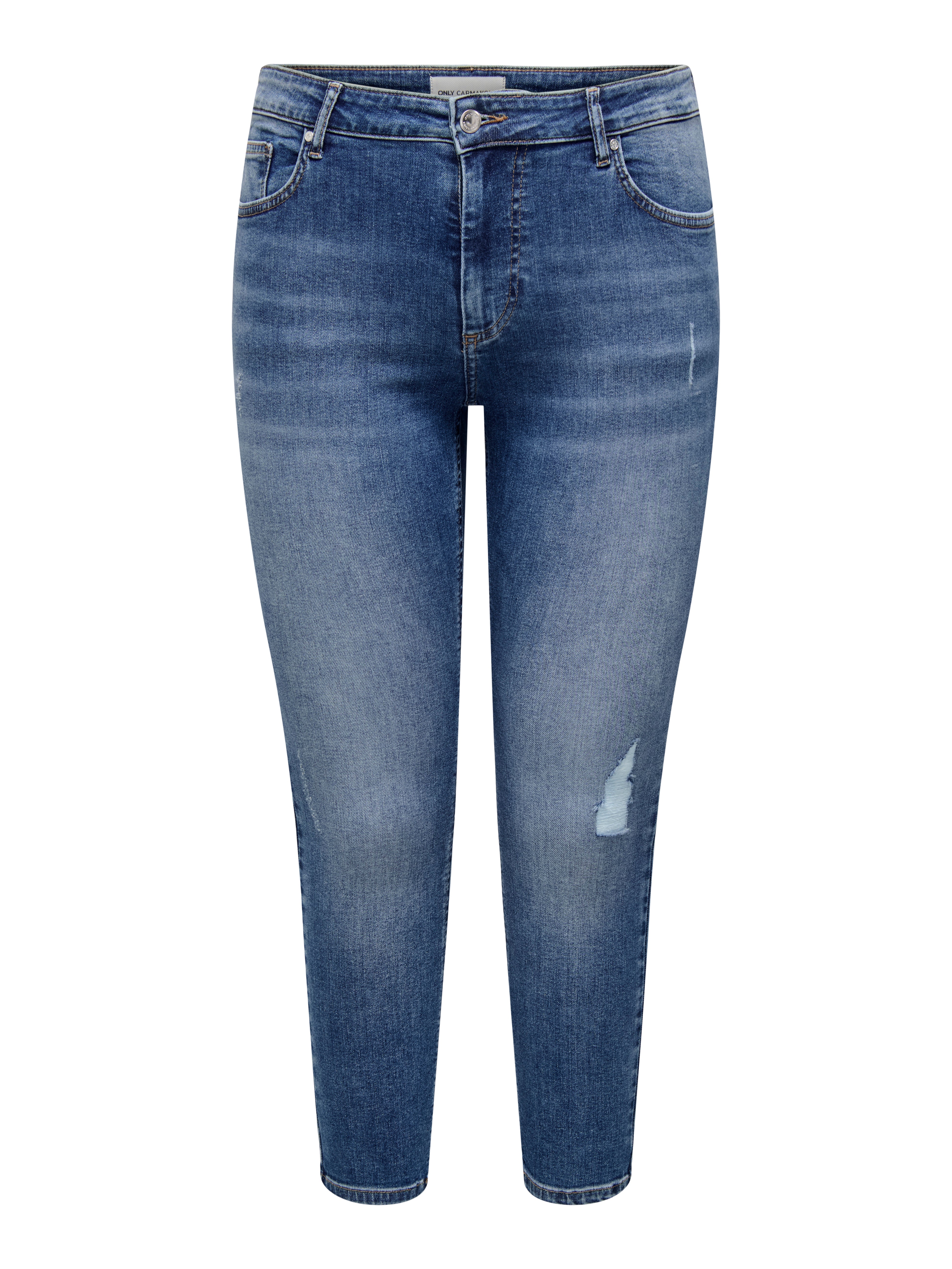 Carwilly Mittlere Taille Skinny Fit Jeans