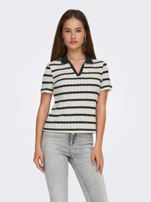 ONLY ONLHALIA T-shirt -Cloud Dancer - 15350290