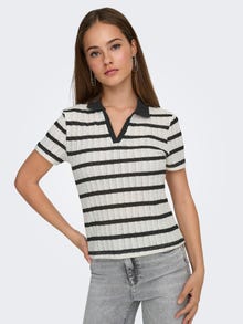 ONLY ONLHALIA T-shirt -Cloud Dancer - 15350290