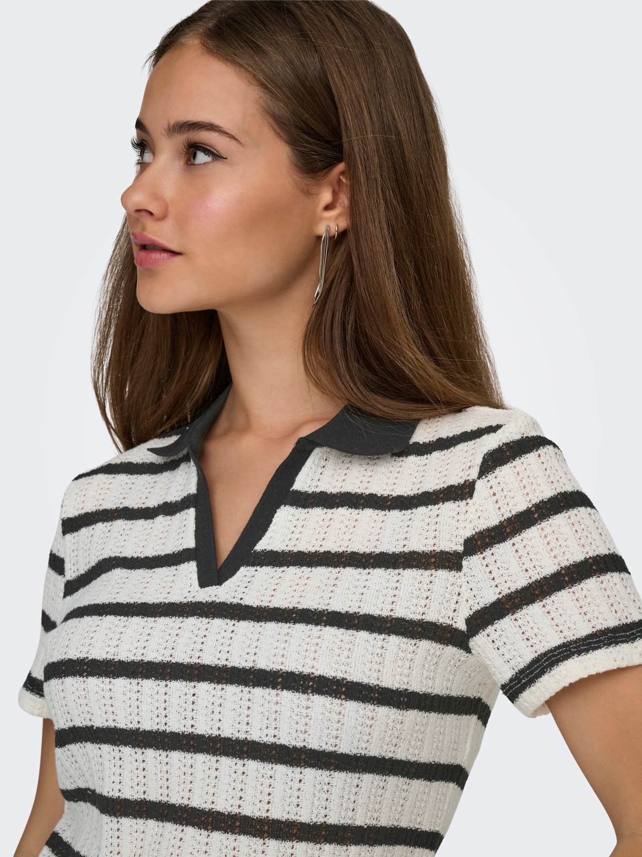 ONLY ONLHALIA T-shirt -Cloud Dancer - 15350290