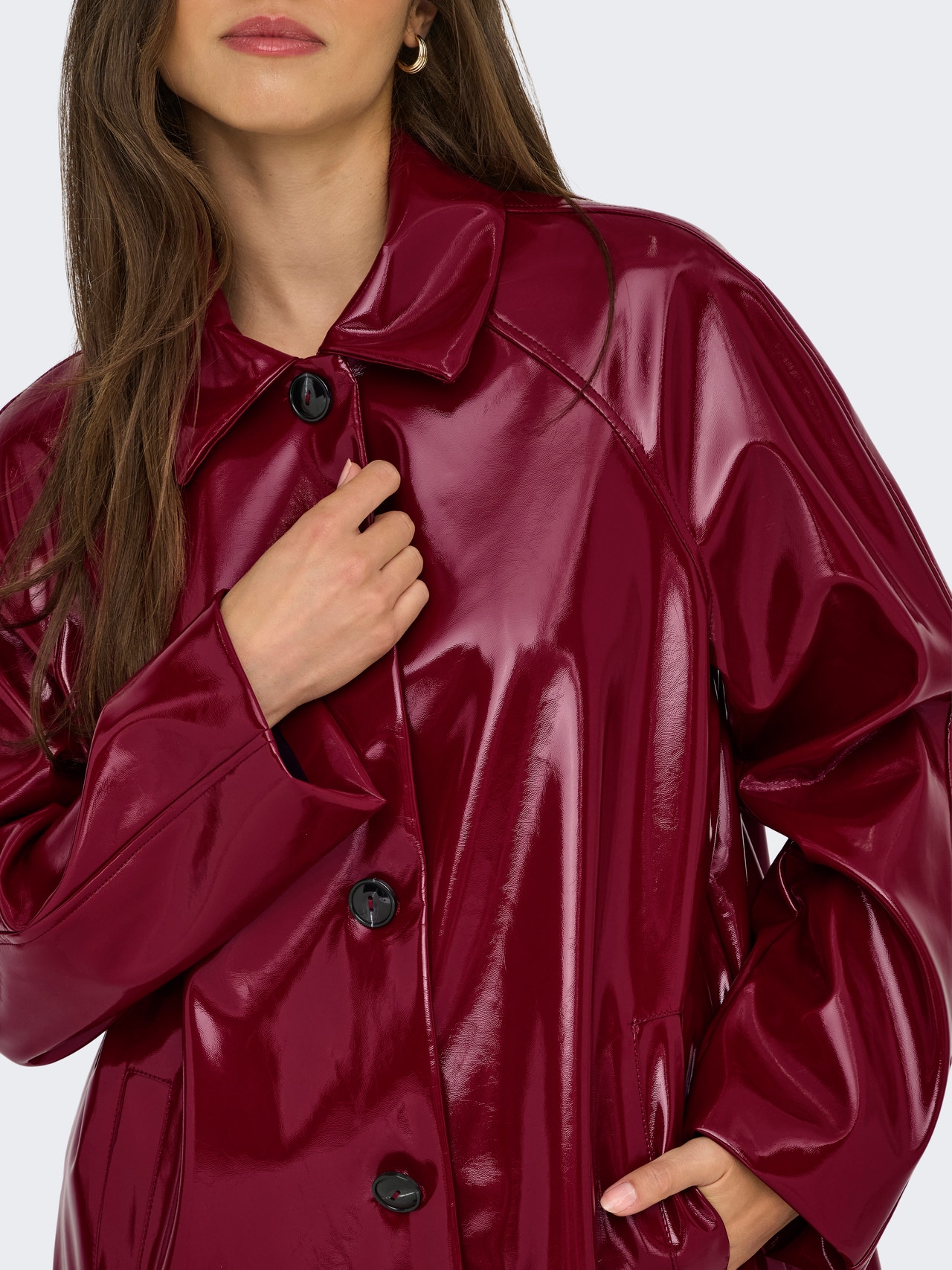 ONLY ONLJOY Coat -Cabernet - 15350400