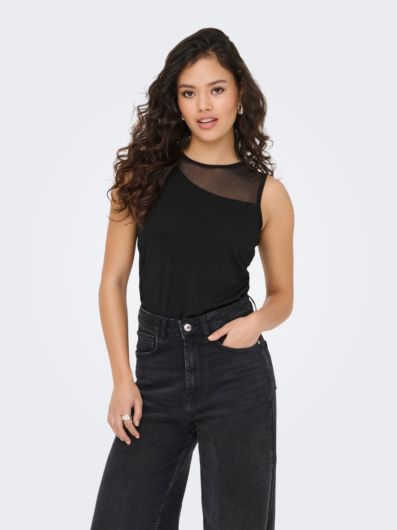 ONLY JDYKIRKBY Top -Black - 15350495