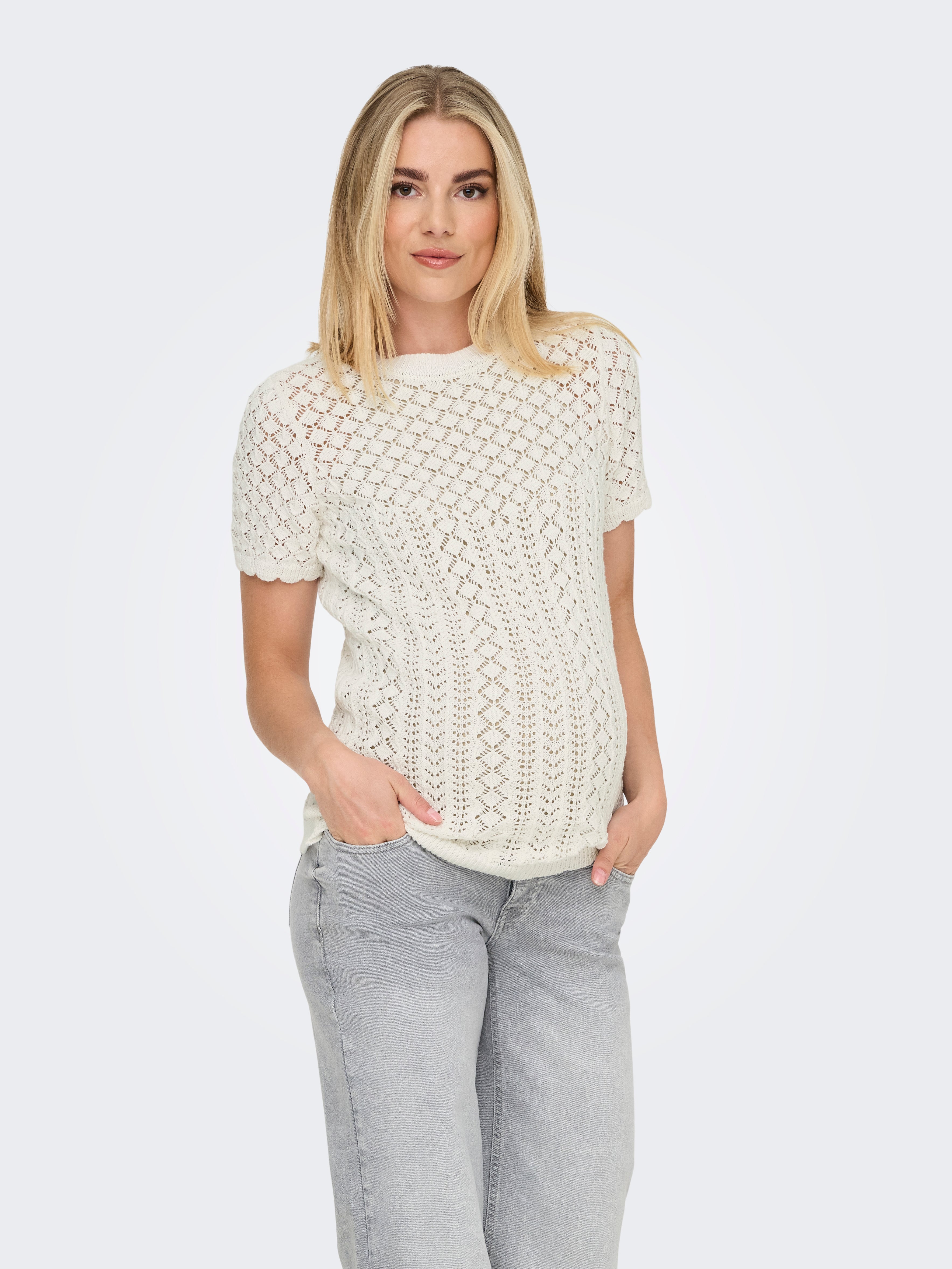 Olmsaga Strickpullover