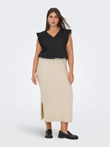 ONLY CARJEANETT Jupe longue -Birch - 15350597