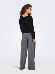 ONLY Regulāra piemērotība O-kakls Pulovers -Black - 15350599