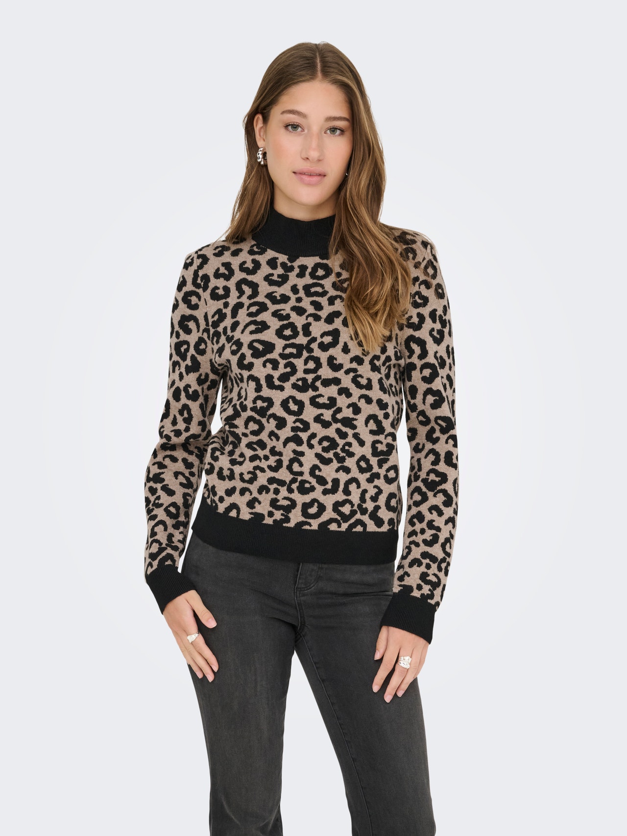 ONLY ONLIBI Knitted pullover -Black - 15350671