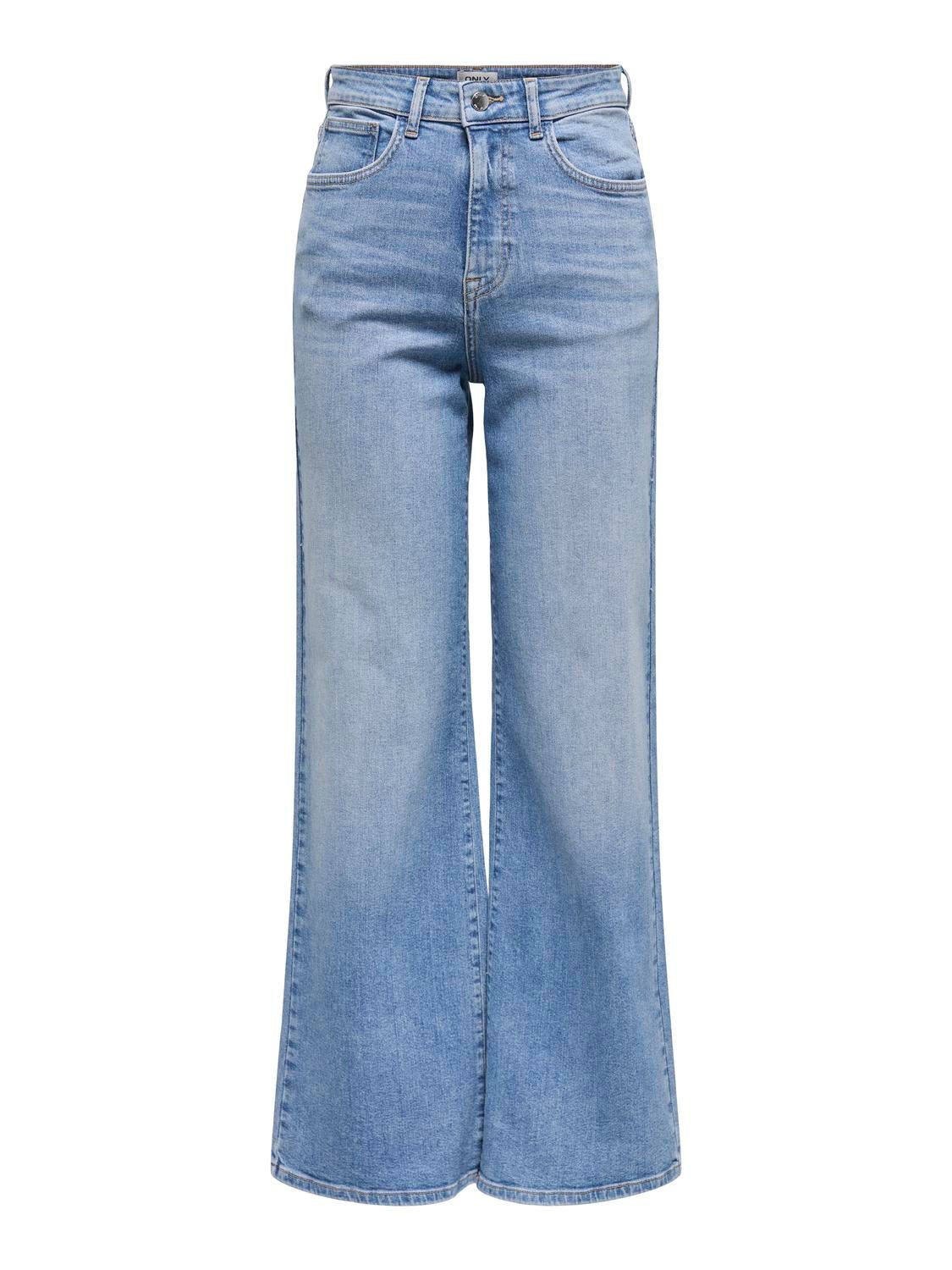 Thumbnail - Onlmarla Hohe Taille Weiter Beinschnitt Jeans