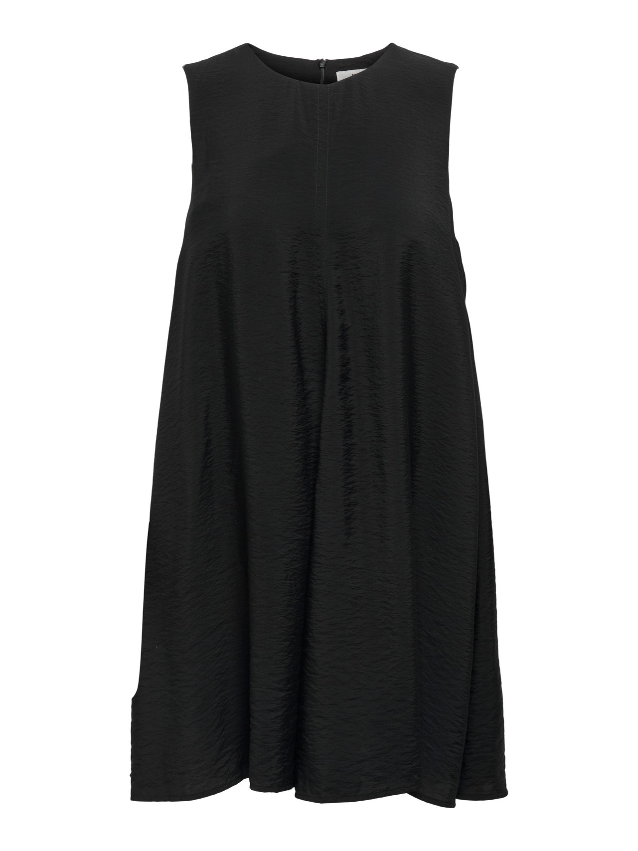 ONLY Ruumikas lõige Ümmargune kaelus Lühike kleit -Black - 15350719