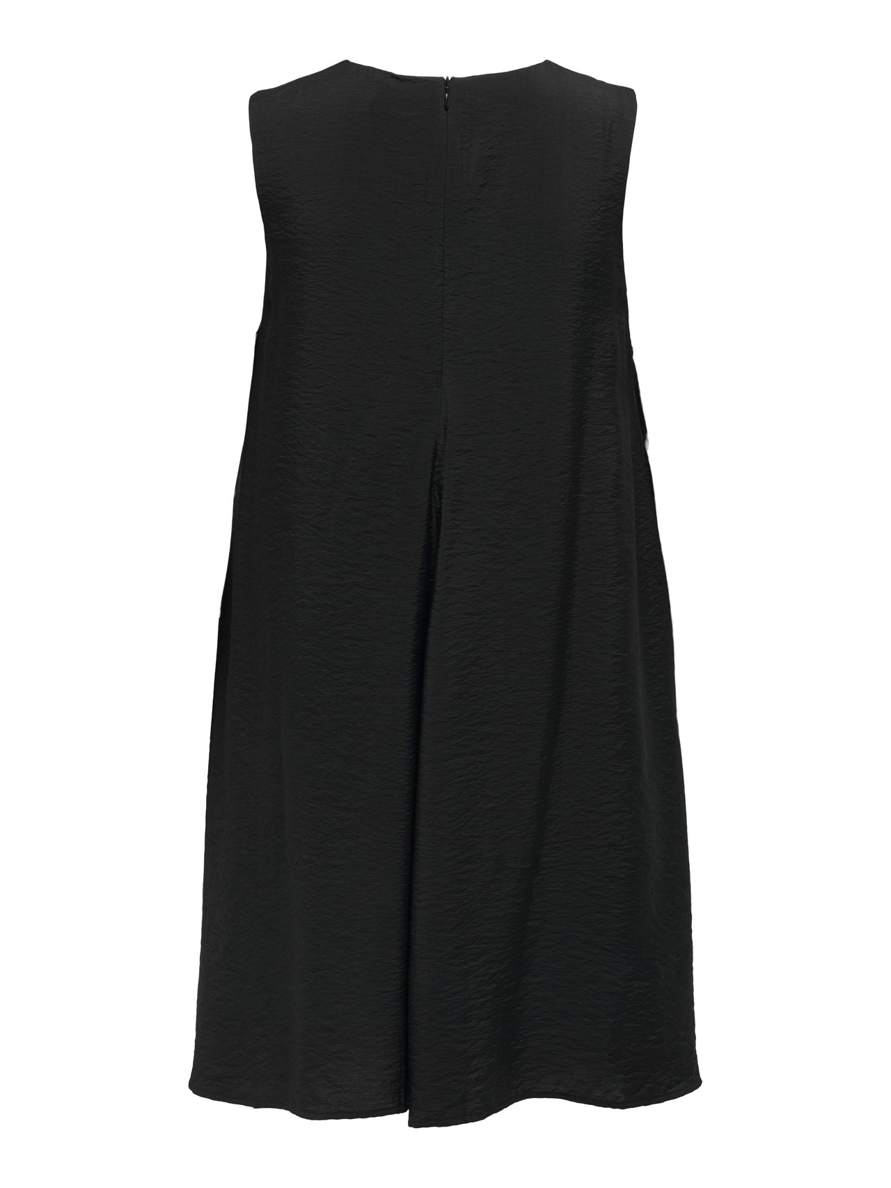 ONLY Ruumikas lõige Ümmargune kaelus Lühike kleit -Black - 15350719