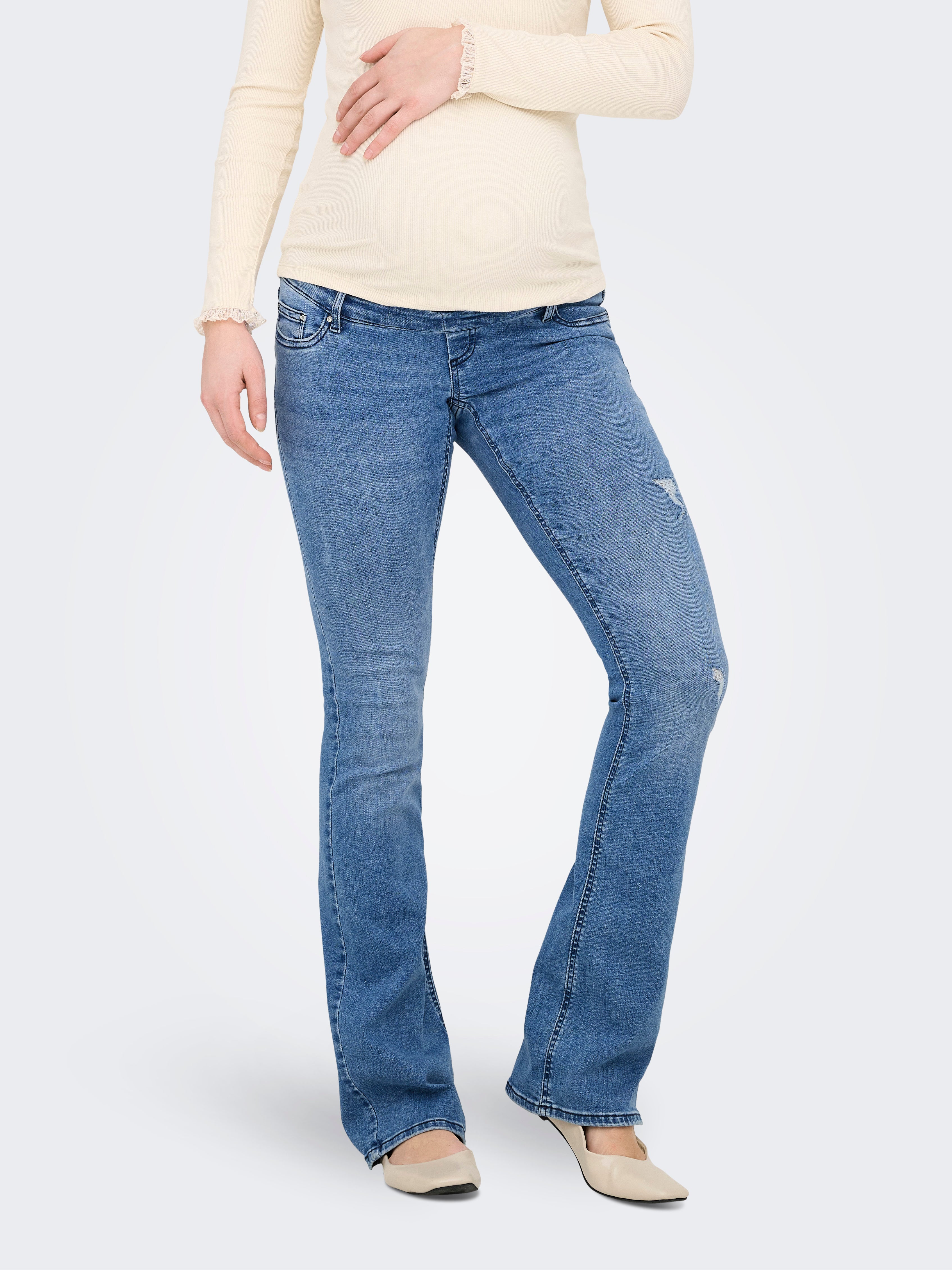 Olmblush Flared Jeans
