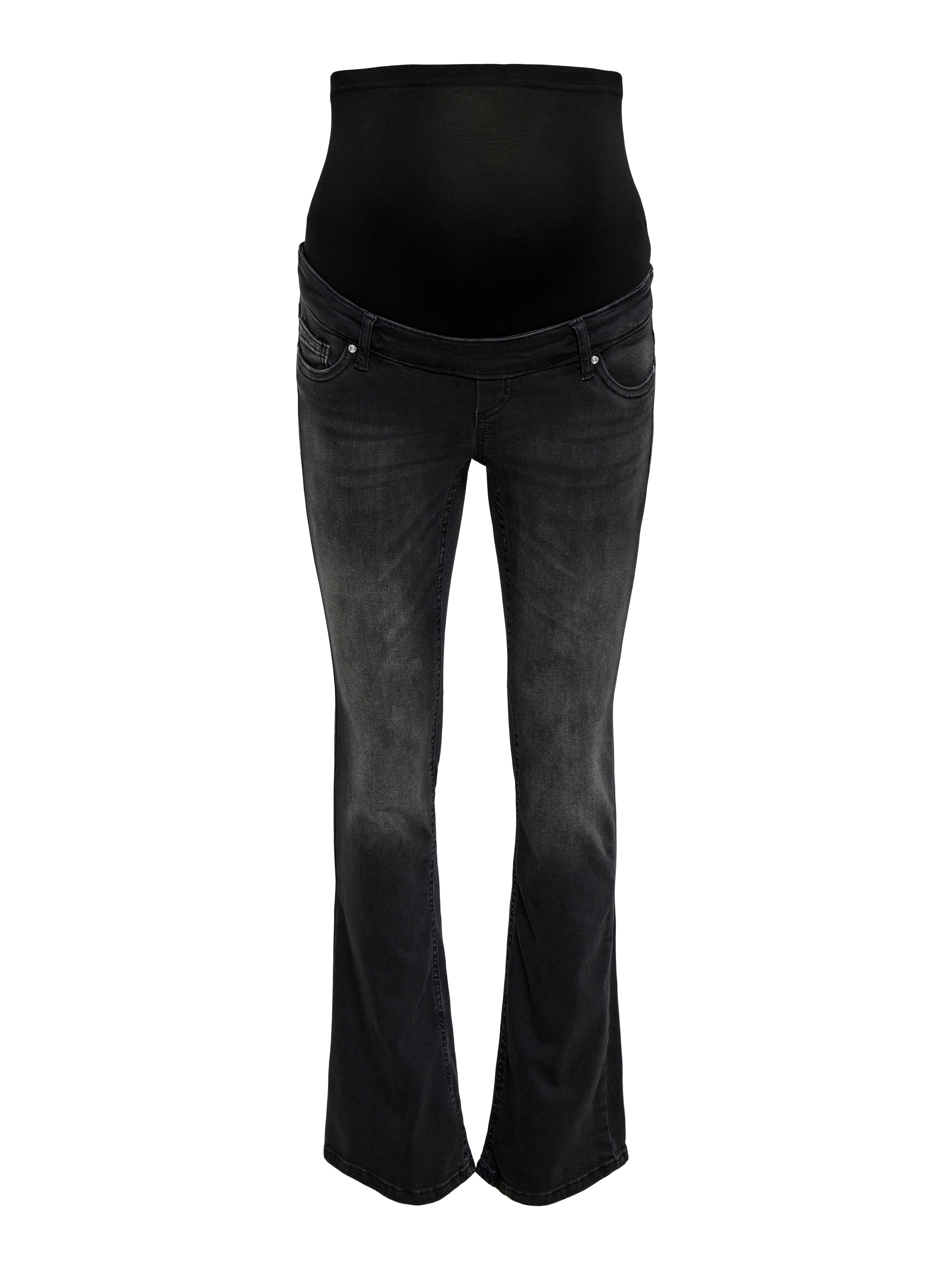 Thumbnail - Olmblush Mittlere Taille Flared Jeans
