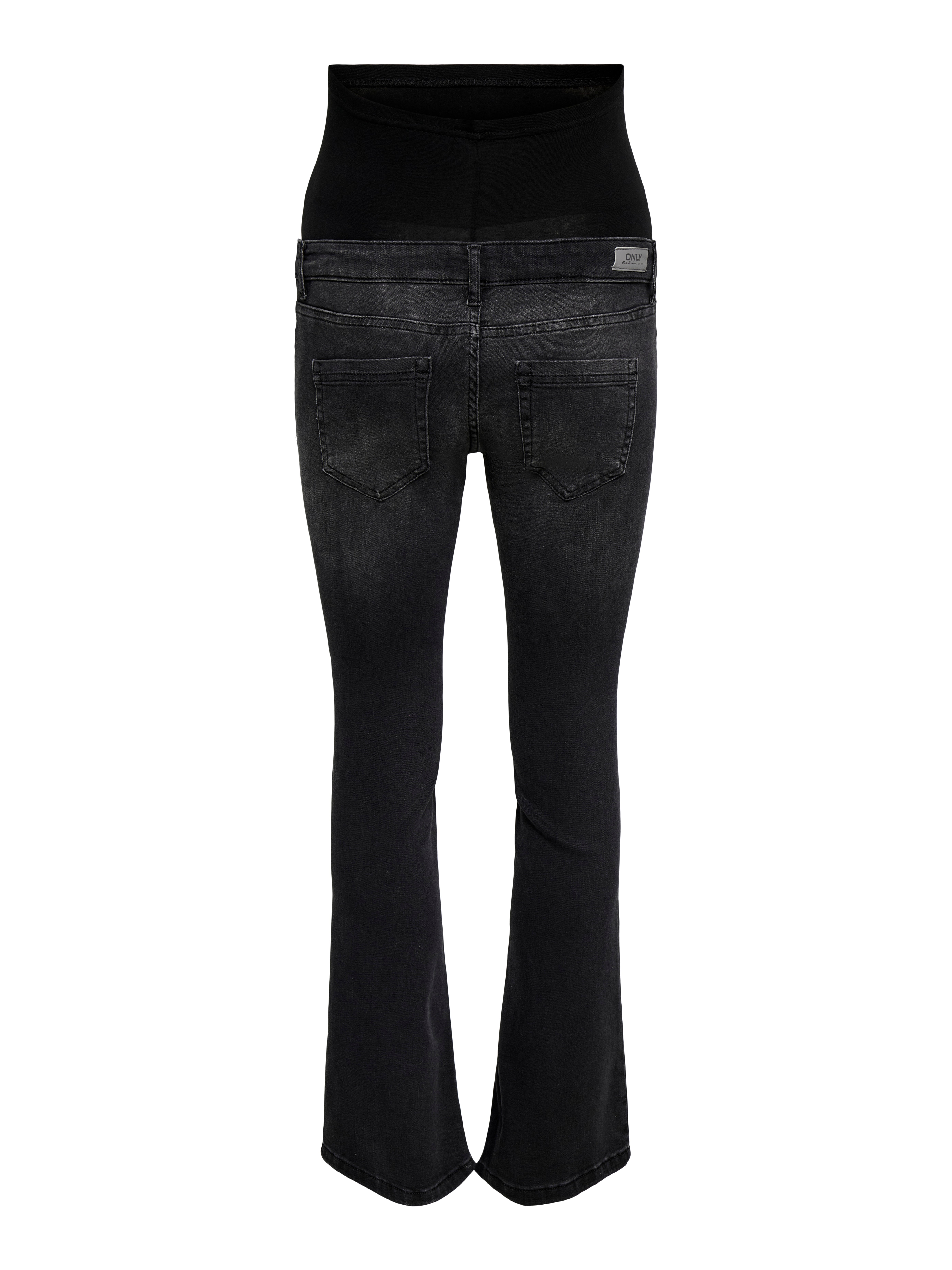Thumbnail - Olmblush Mittlere Taille Flared Jeans