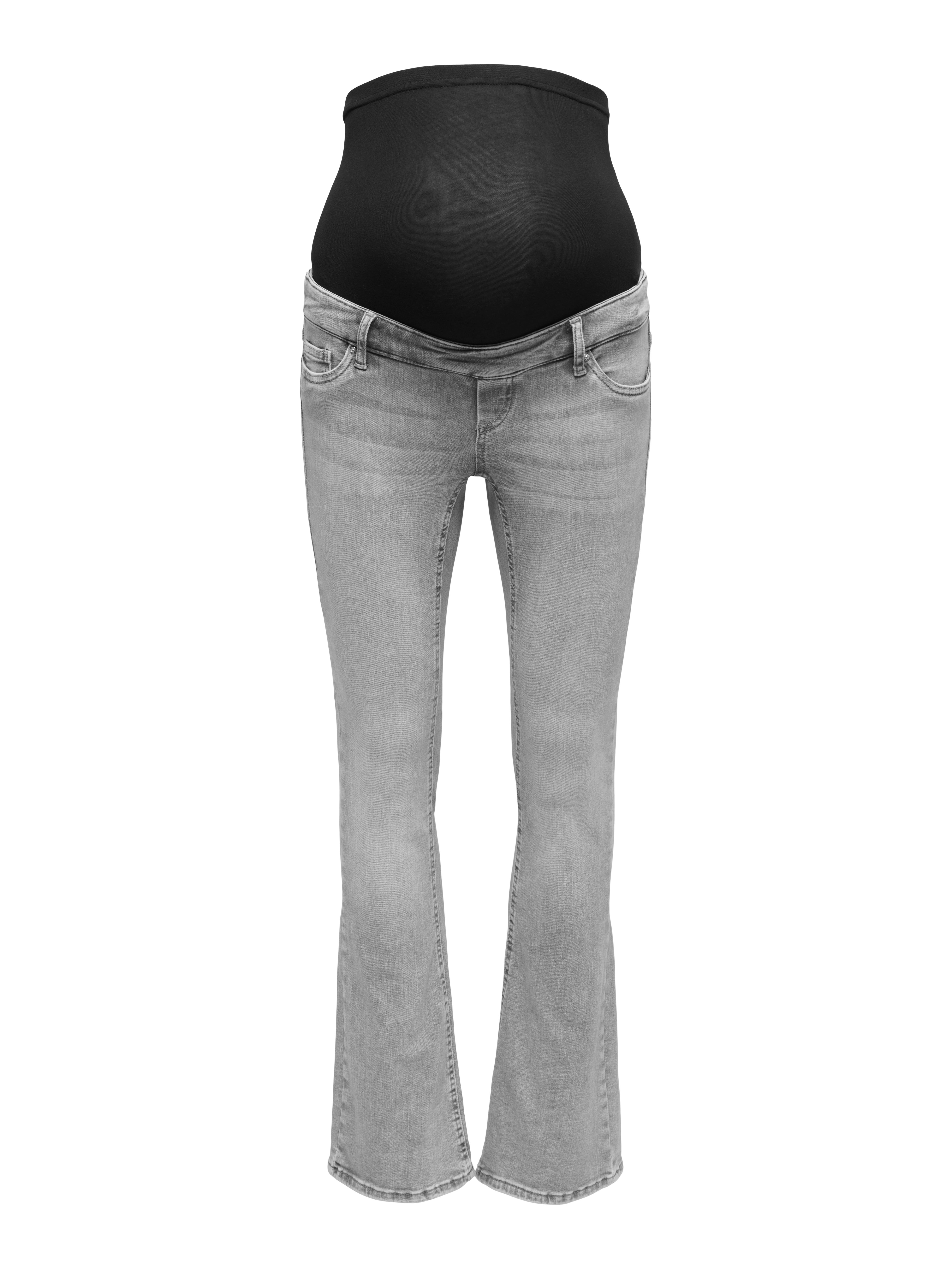 Thumbnail - Olmblush Mittlere Taille Flared Jeans
