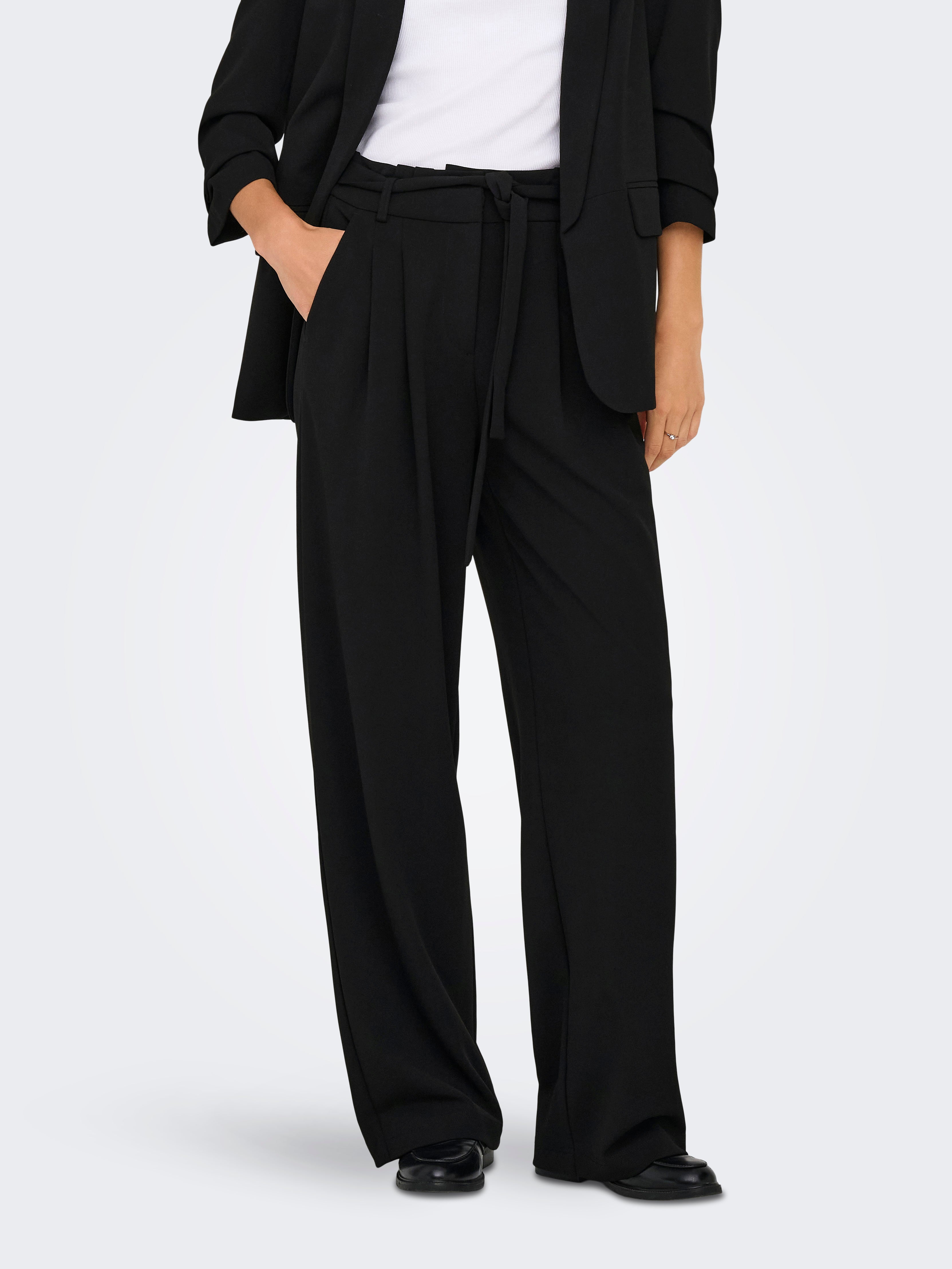 Onlevi Weiter Beinschnitt Hose Mit Weitem Beinschnitt