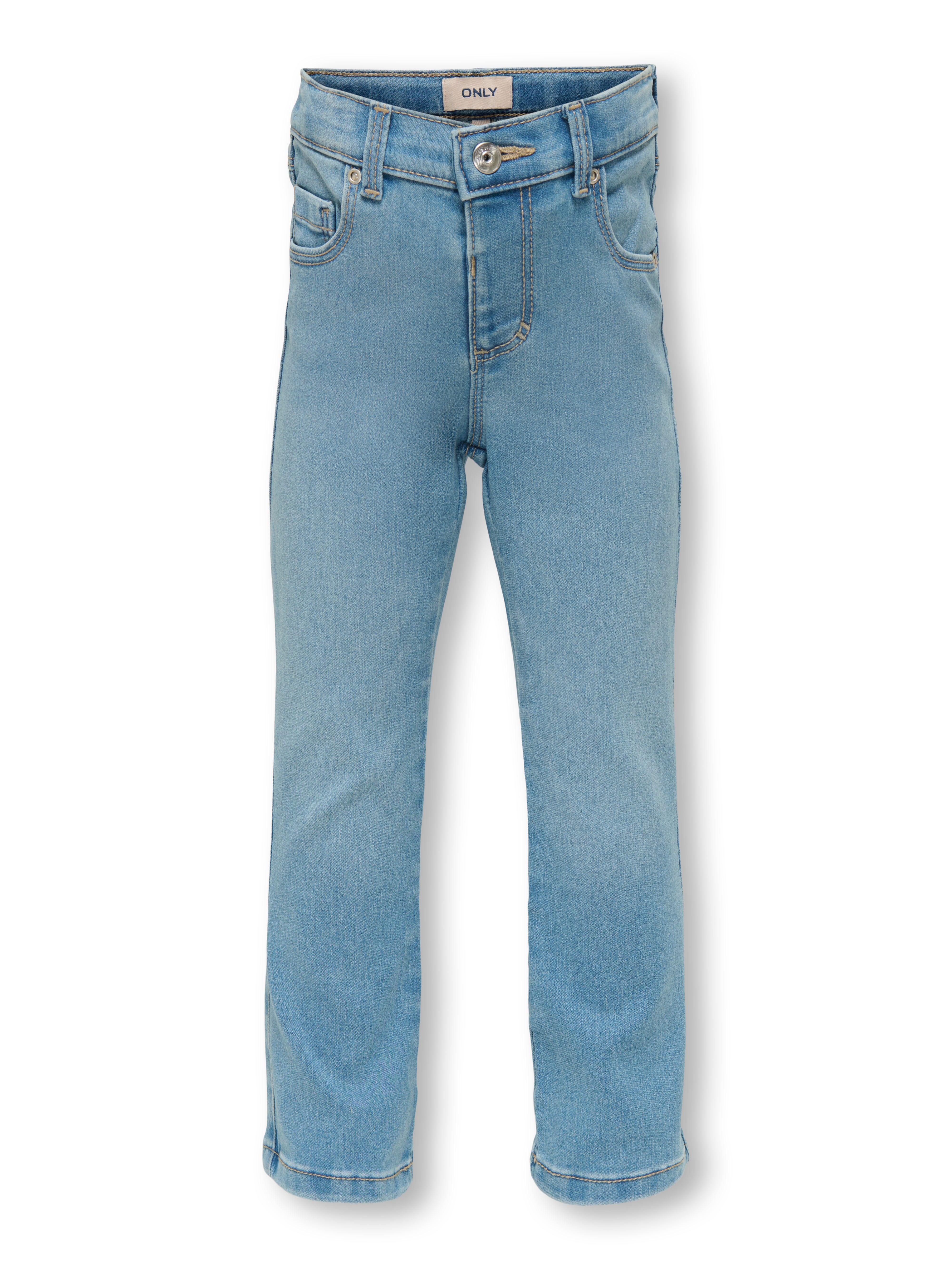 Kmgroyal Mittlere Taille Ausgestellt Jeans