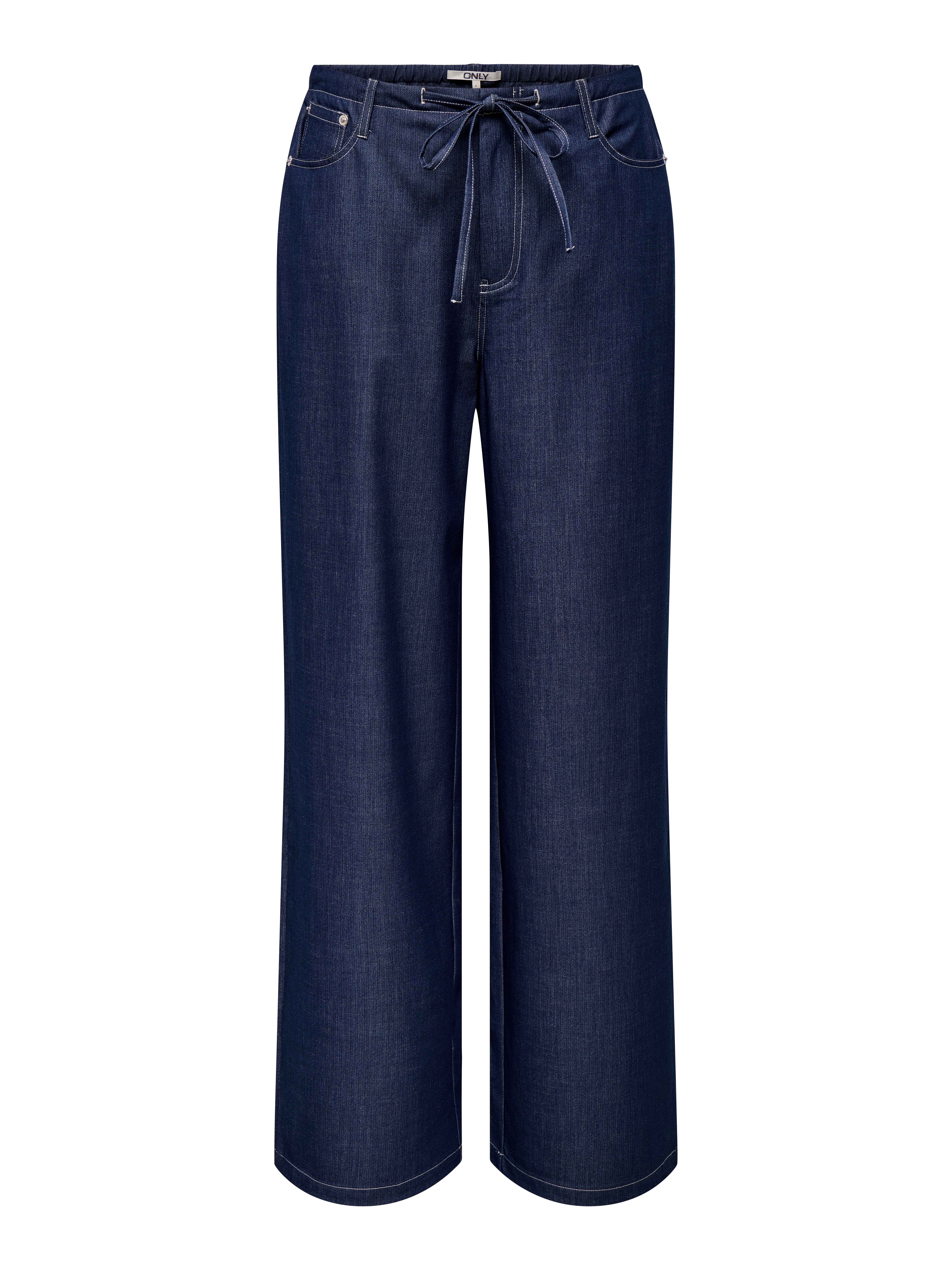 Thumbnail - Onljina Weiter Beinschnitt Hose Mit Weitem Beinschnitt