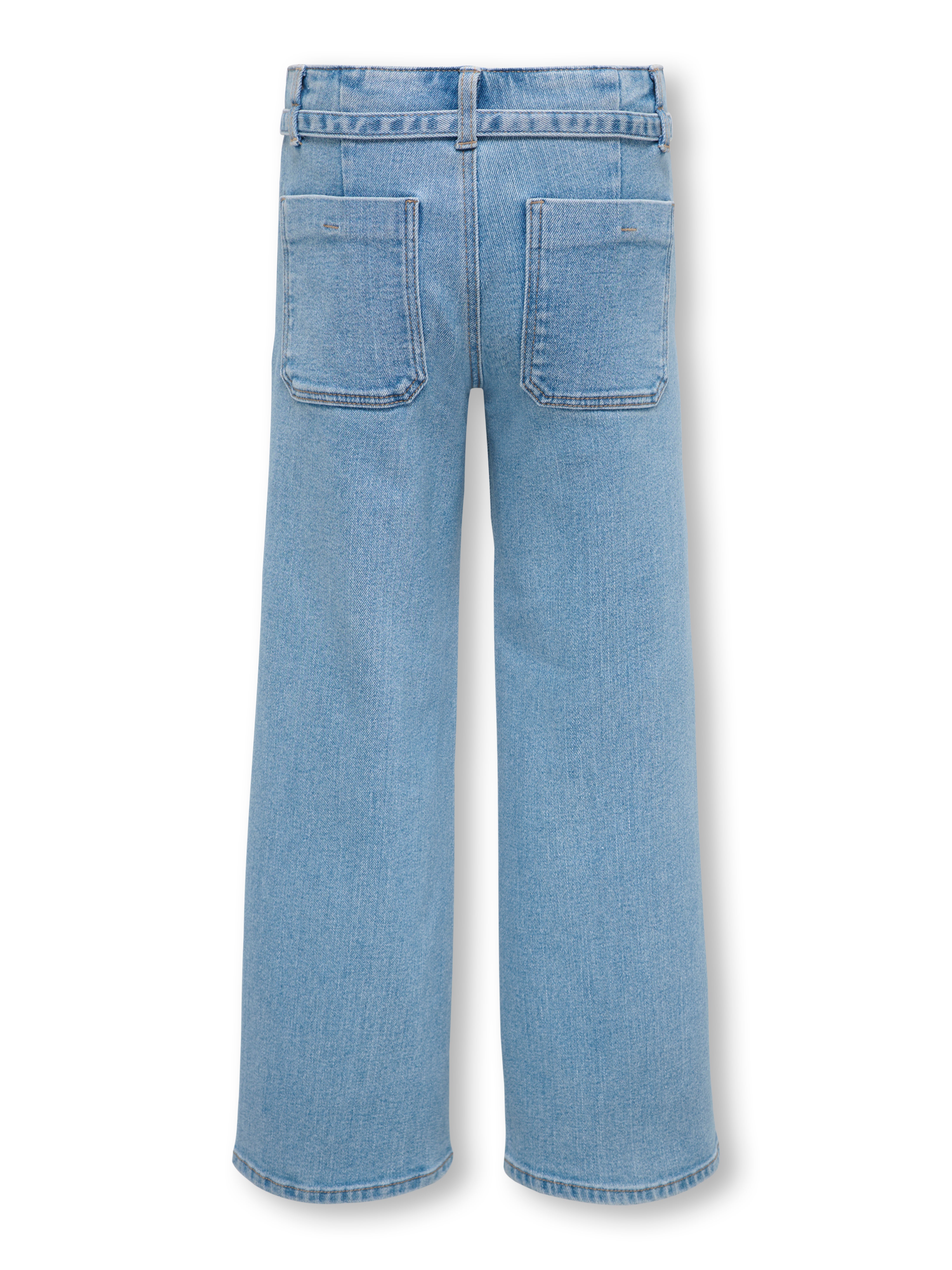 Thumbnail - Kogfree Mittlere Taille Weiter Beinschnitt Jeans