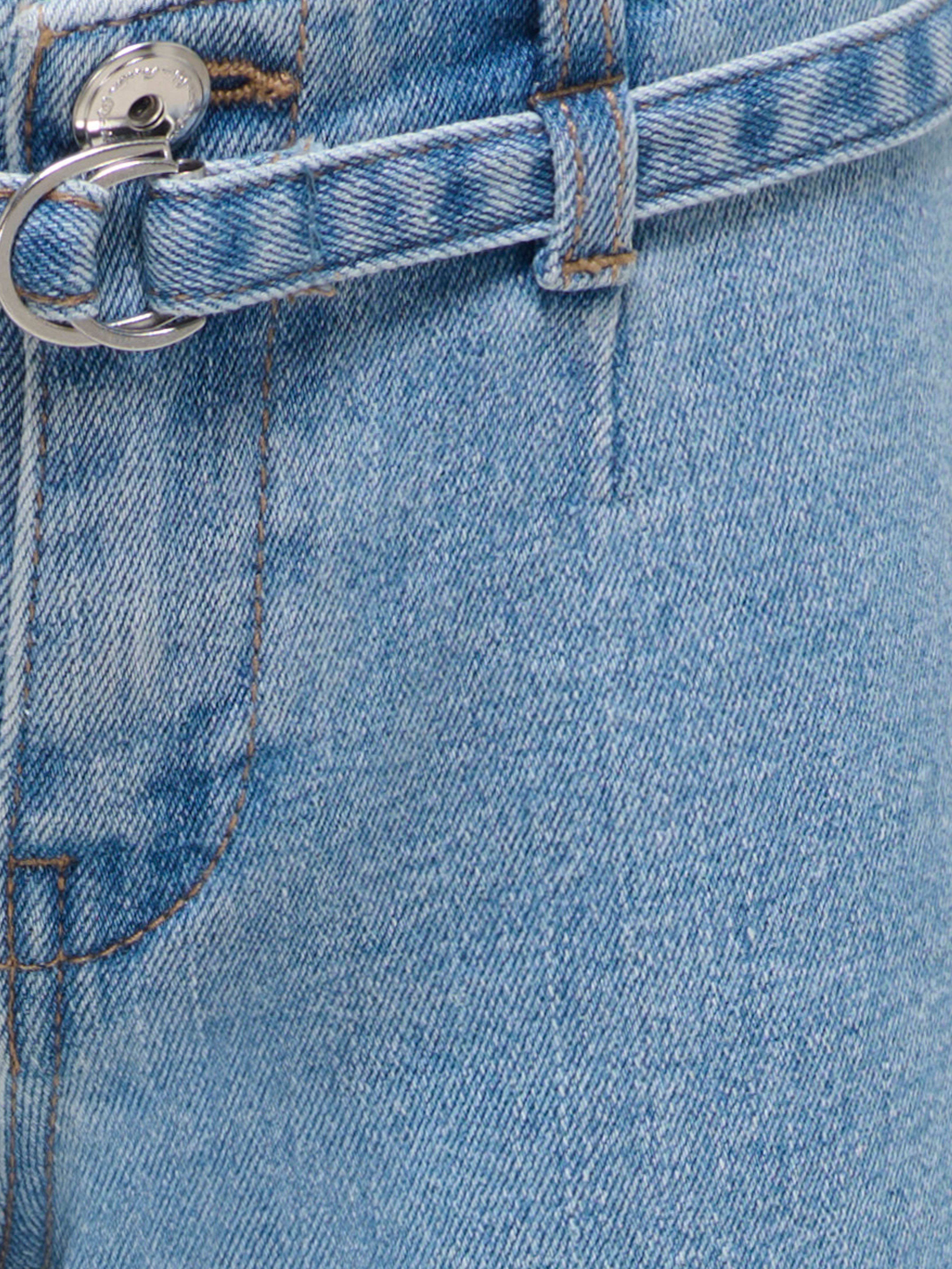 Thumbnail - Kogfree Mittlere Taille Weiter Beinschnitt Jeans