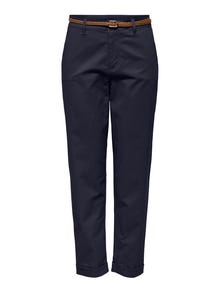 ONLY ONLSAX Krój carrot Spodnie chino -Night Sky - 15351220
