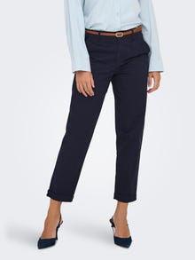 ONLY ONLSAX Krój carrot Spodnie chino -Night Sky - 15351220