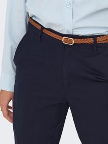ONLY ONLSAX Krój carrot Spodnie chino -Night Sky - 15351220