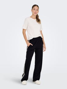 ONLY ONLWARM Wide Leg Fit Pantaloni -Black - 15351229