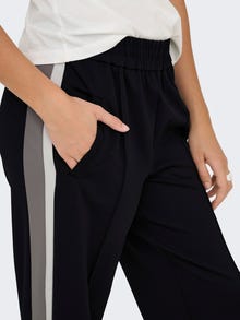 ONLY ONLWARM Wide Leg Fit Pantaloni -Black - 15351229