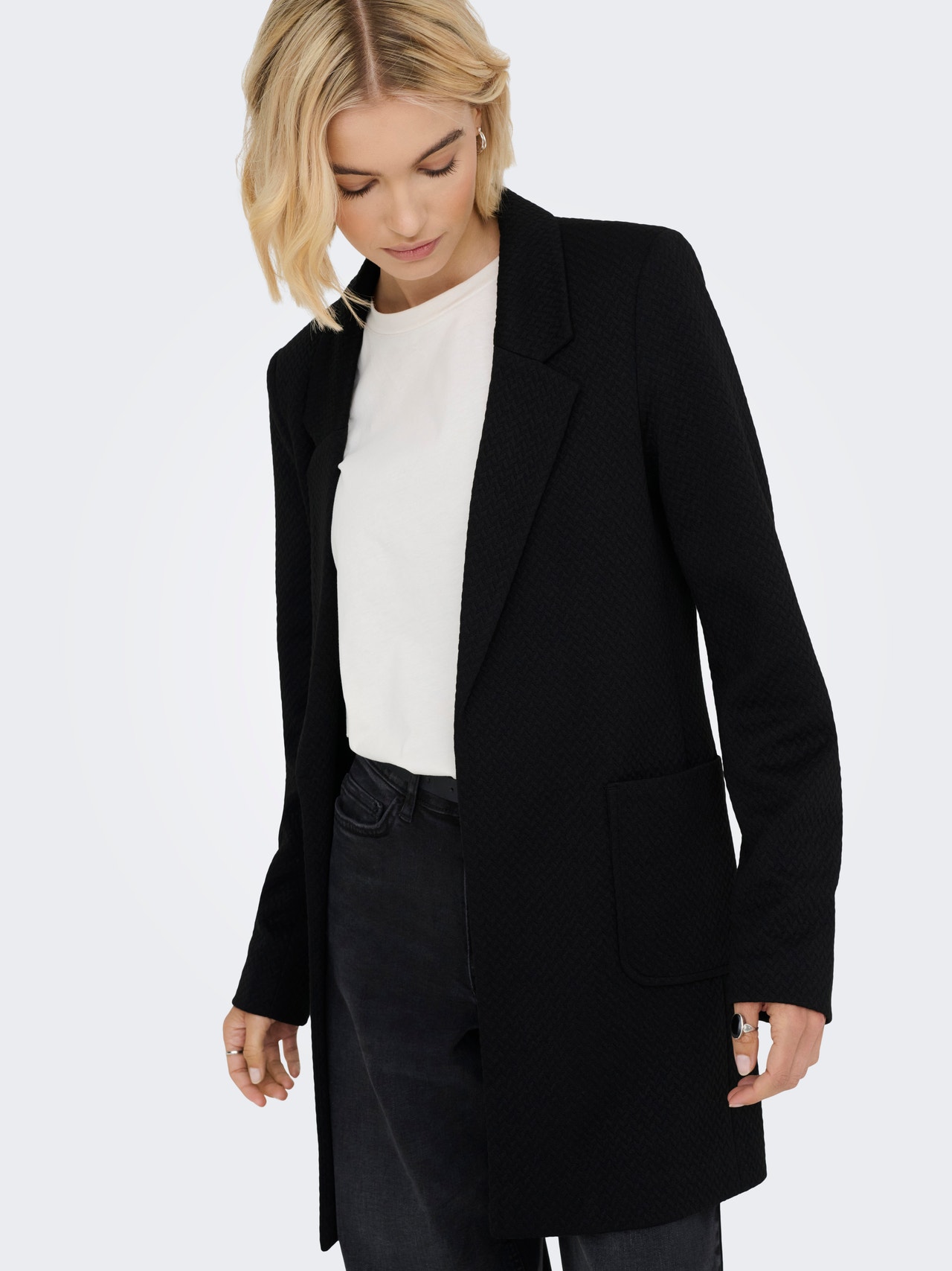 ONLY ONLBAKER-NEVARA Coatigan -Black - 15351245