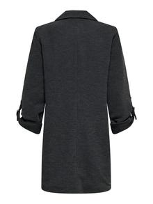 ONLY ONLNORMA Mantel -Dark Grey Melange - 15351246
