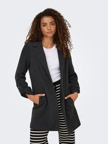 ONLY ONLNORMA Mantel -Dark Grey Melange - 15351246