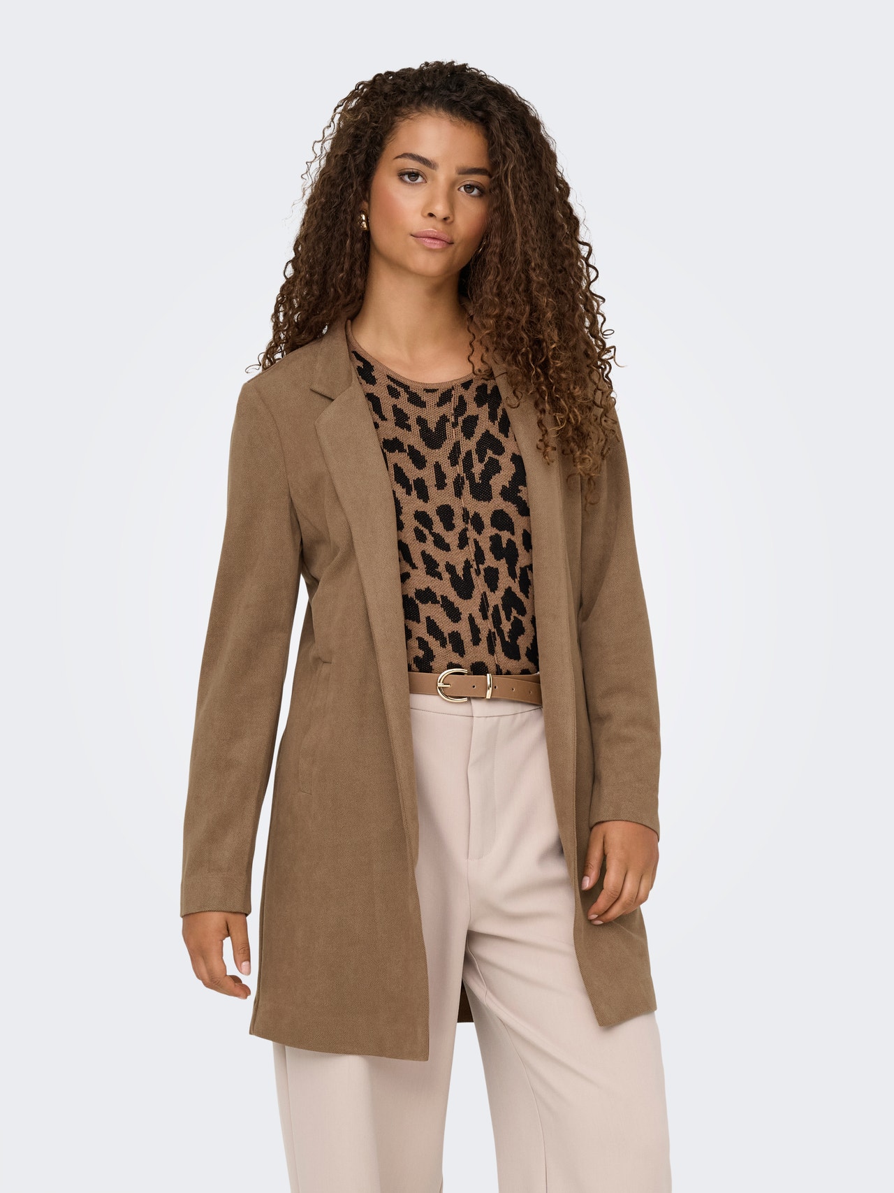 ONLY ONLSOHO-MAVI Coatigan -Cocoa Créme - 15351258