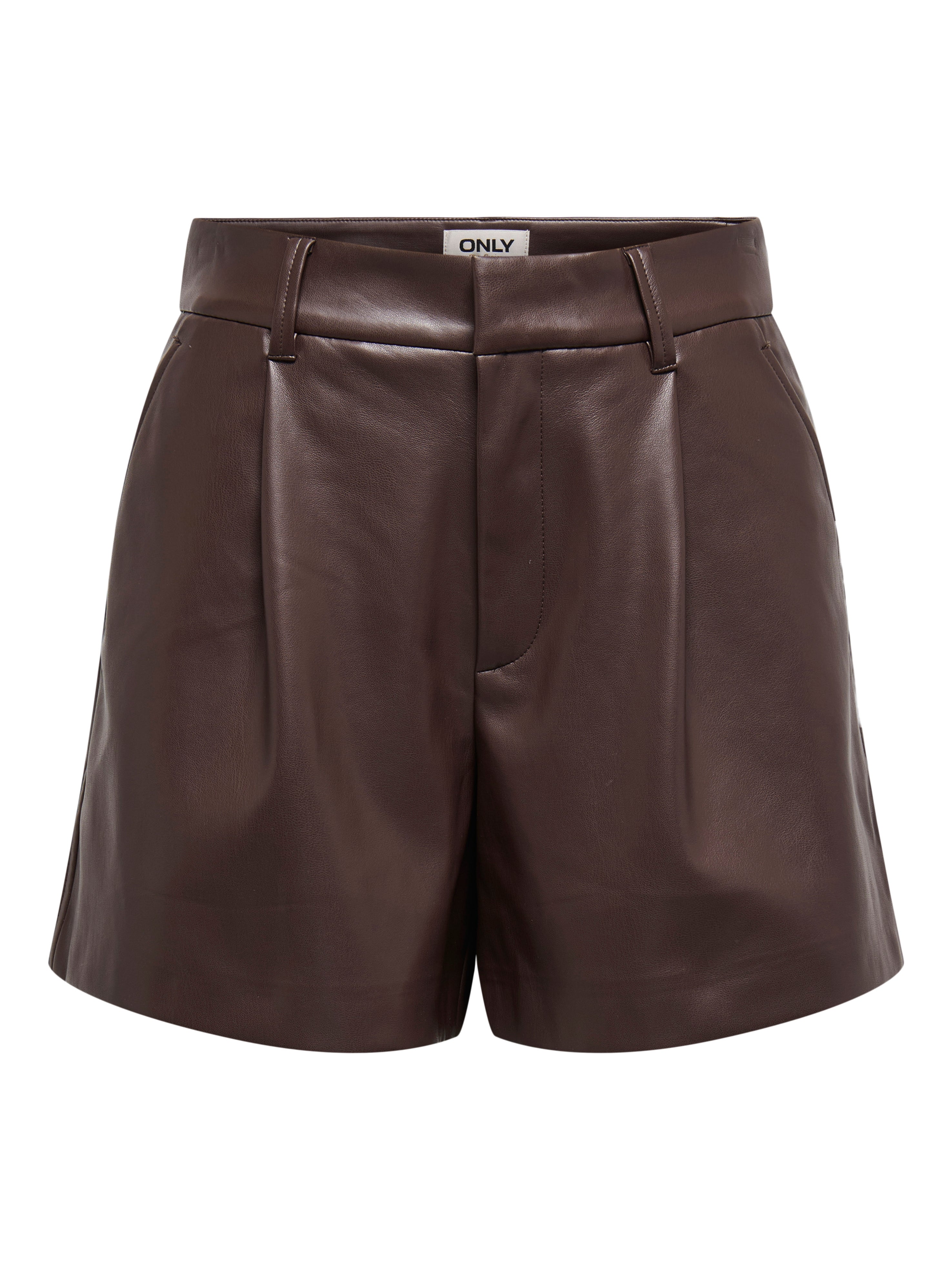 Thumbnail - Onlsmooth Hohe Taille Normal Geschnitten Shorts