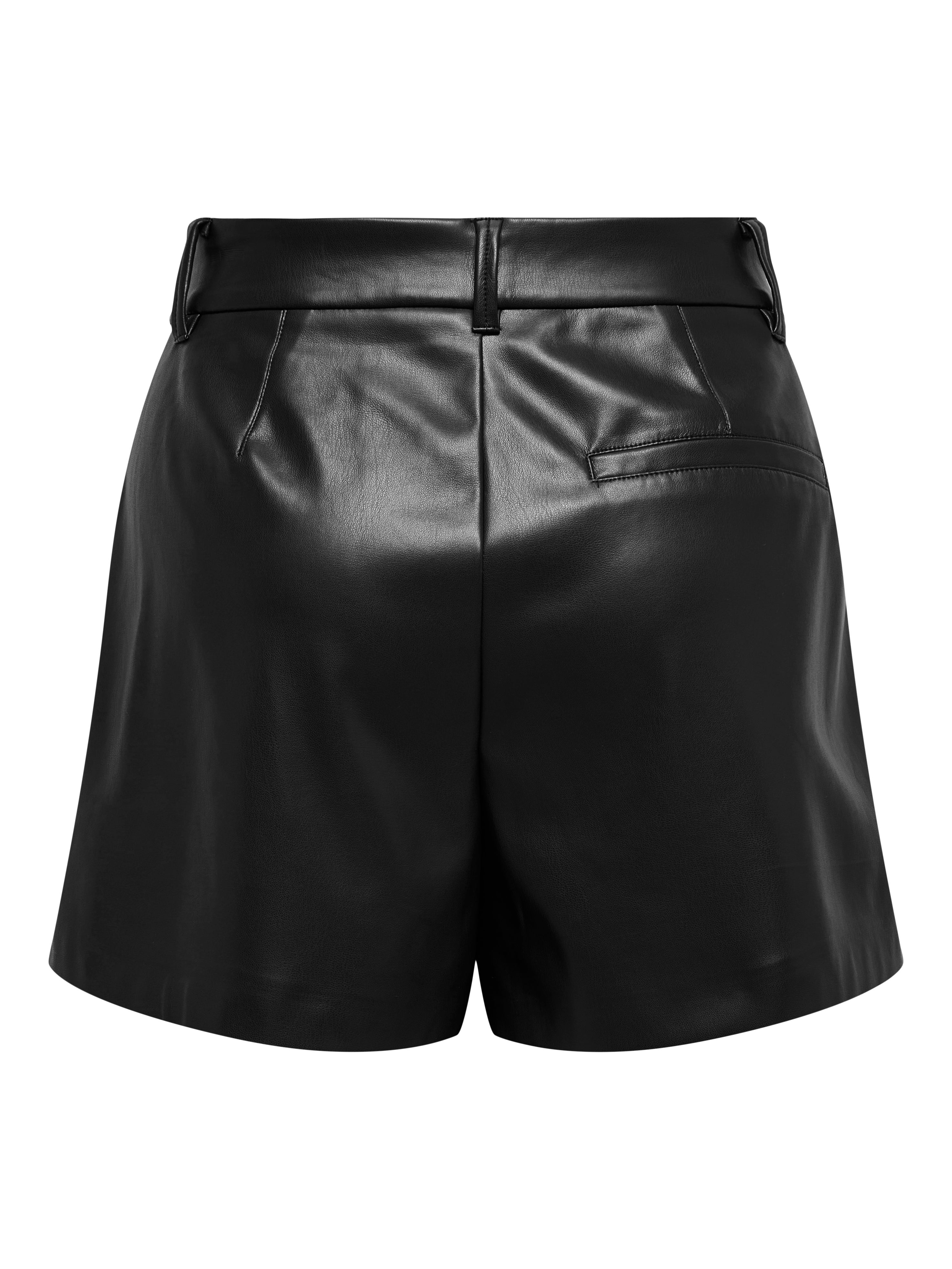 Thumbnail - Onlsmooth Hohe Taille Normal Geschnitten Shorts