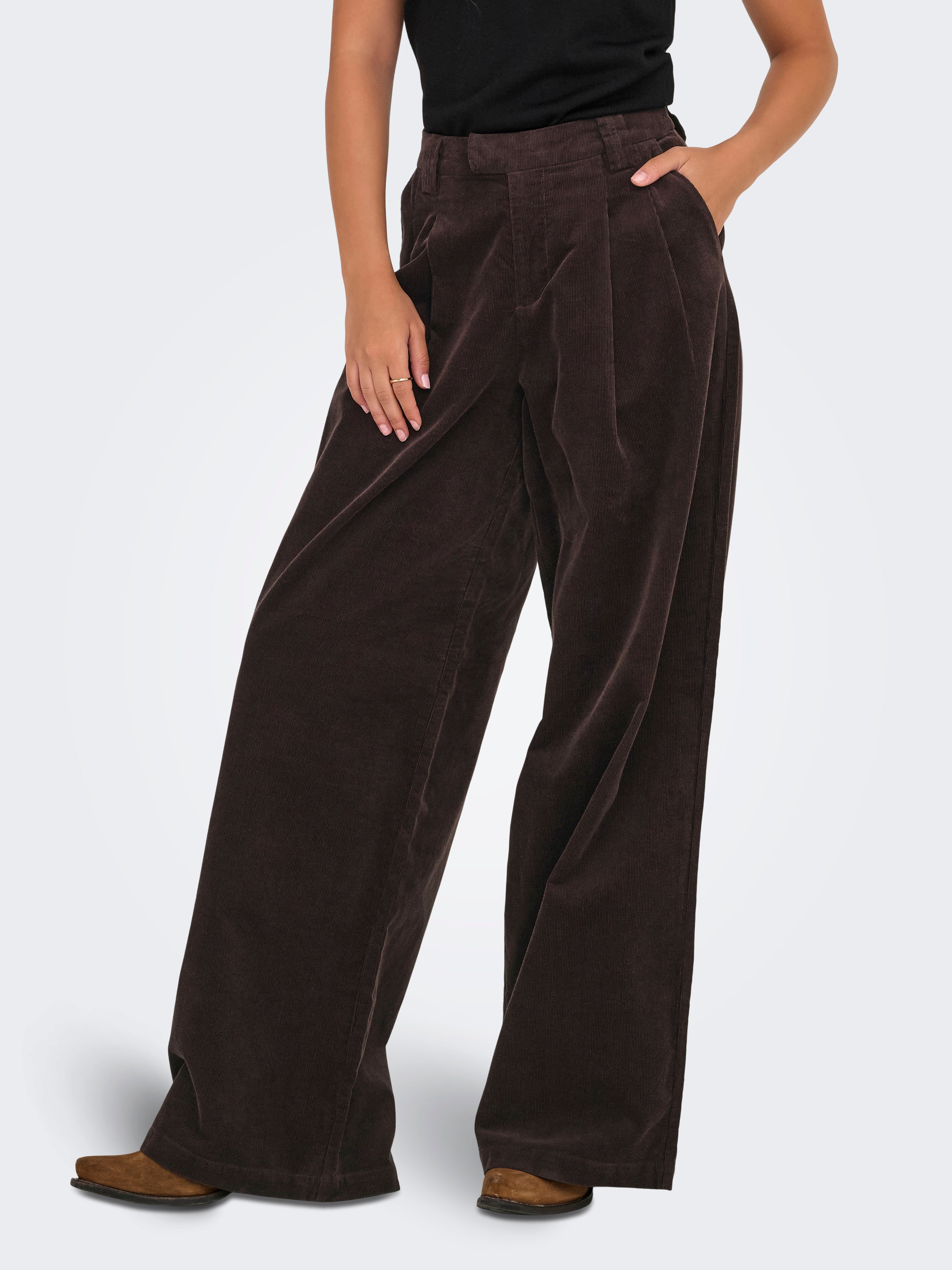 Onlsvea-nessa Weiter Beinschnitt Cordhose