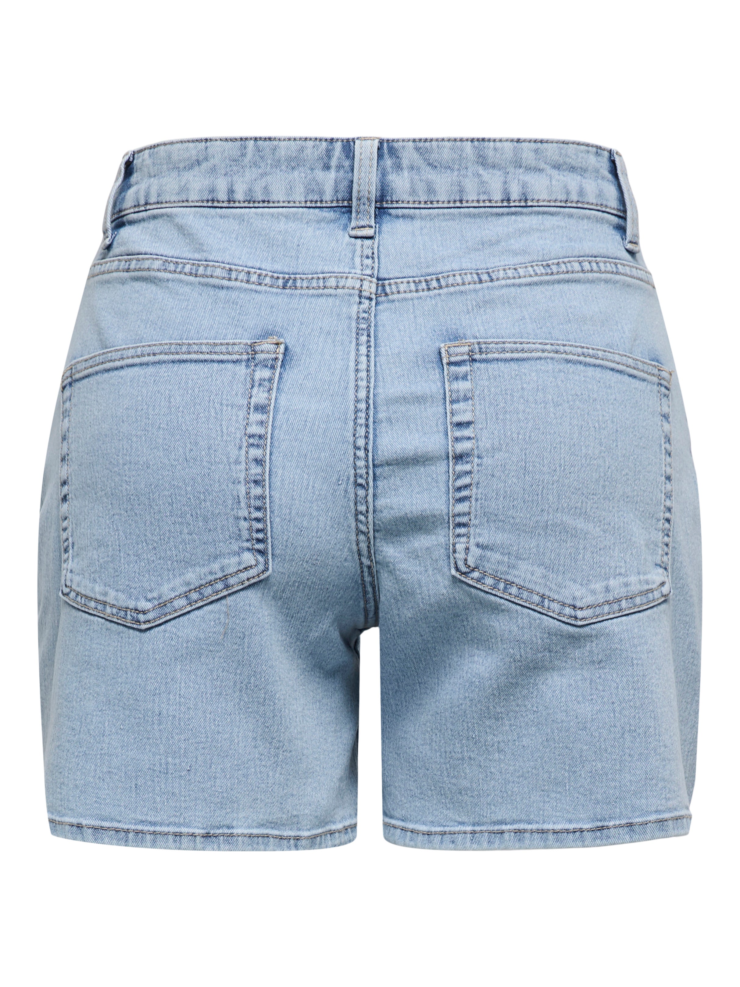 Thumbnail - Jdyclaudia Hohe Taille Weiter Beinschnitt Jeans-shorts
