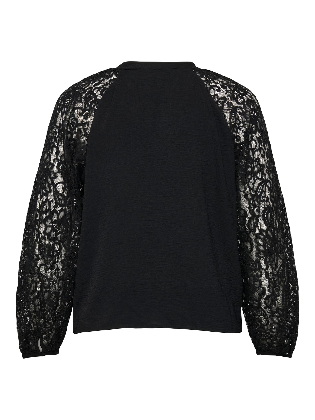 ONLY Tavapärane lõige Särgikrae Volüümikad varrukad Särk -Black - 15351672