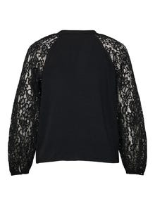 ONLY Tavapärane lõige Särgikrae Volüümikad varrukad Särk -Black - 15351672