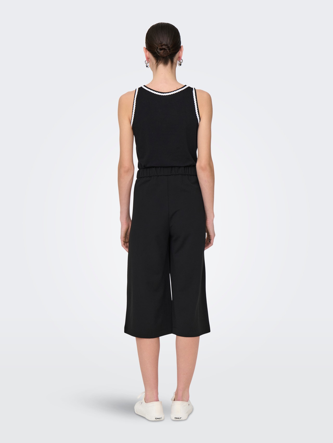 ONLY JDYGEGGO Loose Fit Kalhoty Culotte -Black - 15351922