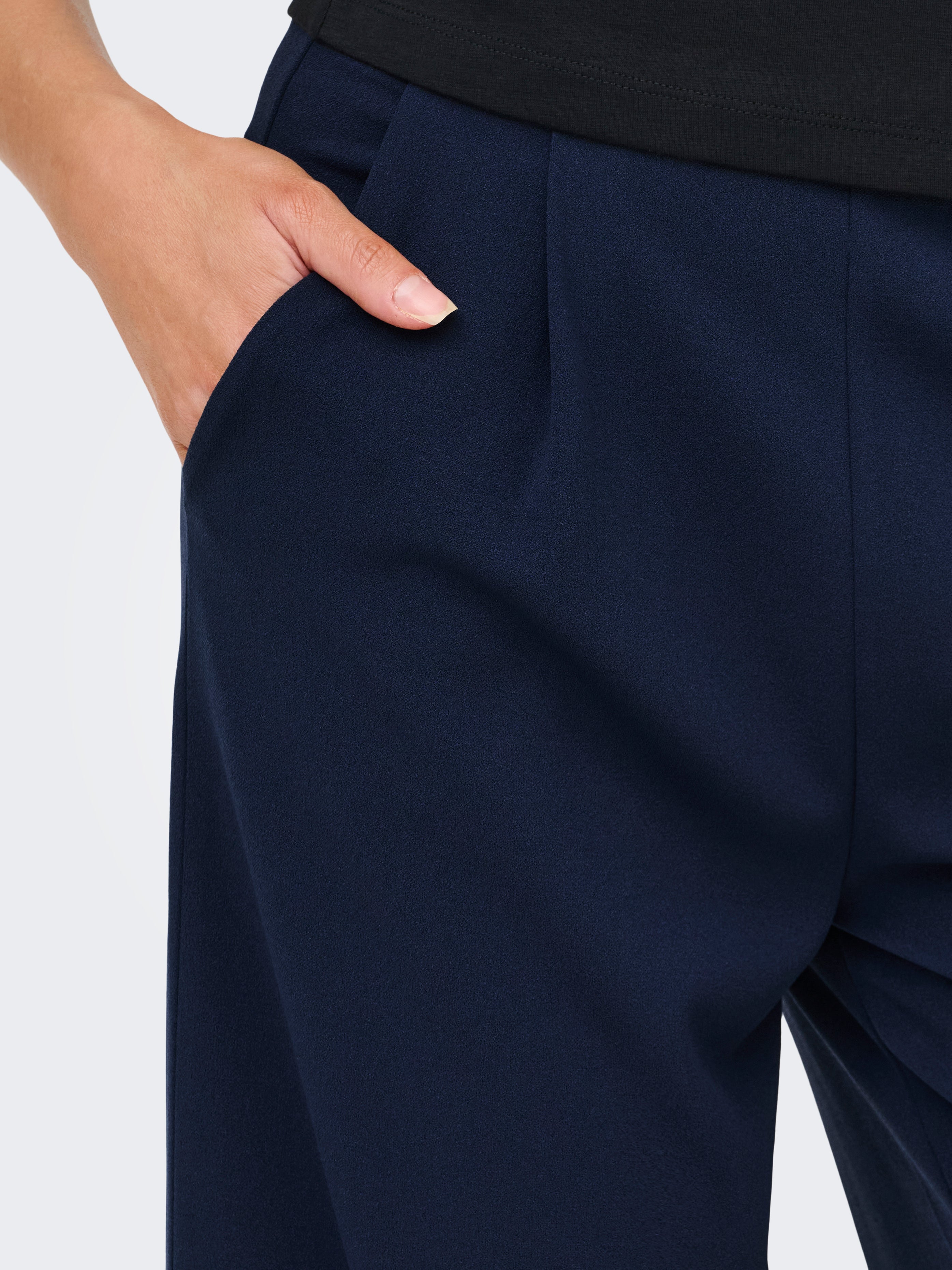 Sheego Pantaloni - schwarz/nero Sheego Pantaloni - schwarz/nero