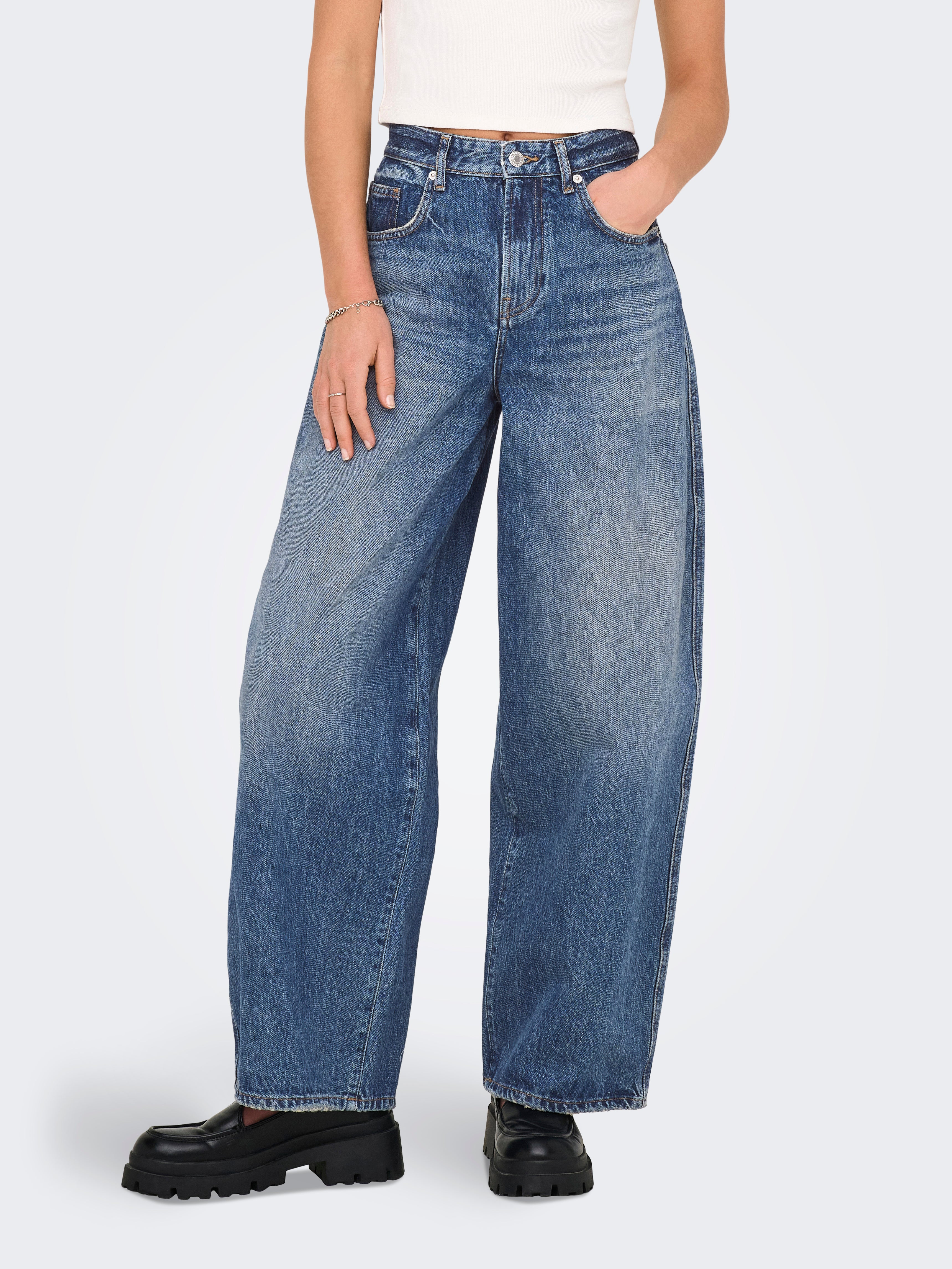 Onltaylor Hohe Taille Barrel Fit Jeans