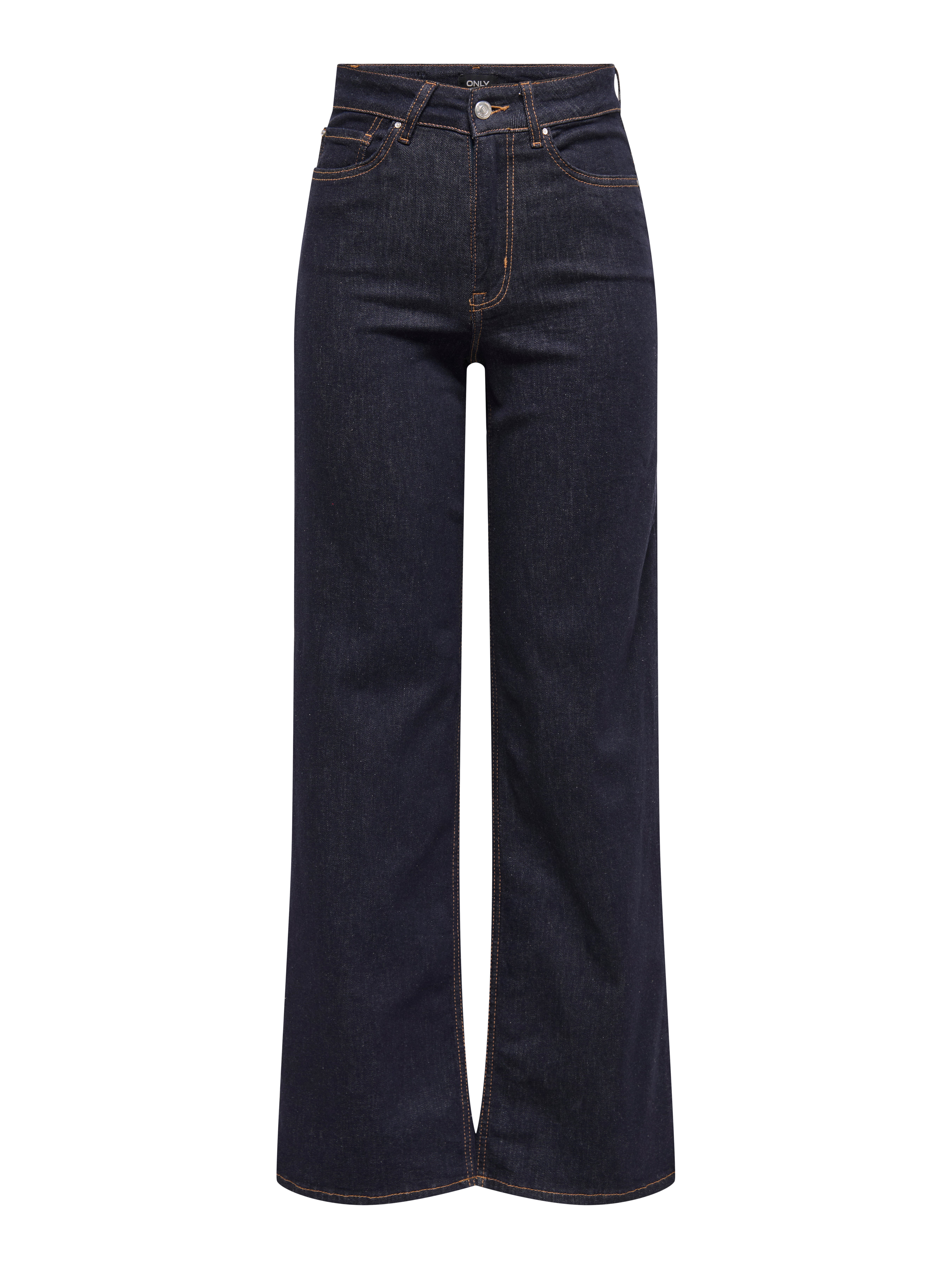 Onlmadison Hohe Taille Weiter Beinschnitt Jeans