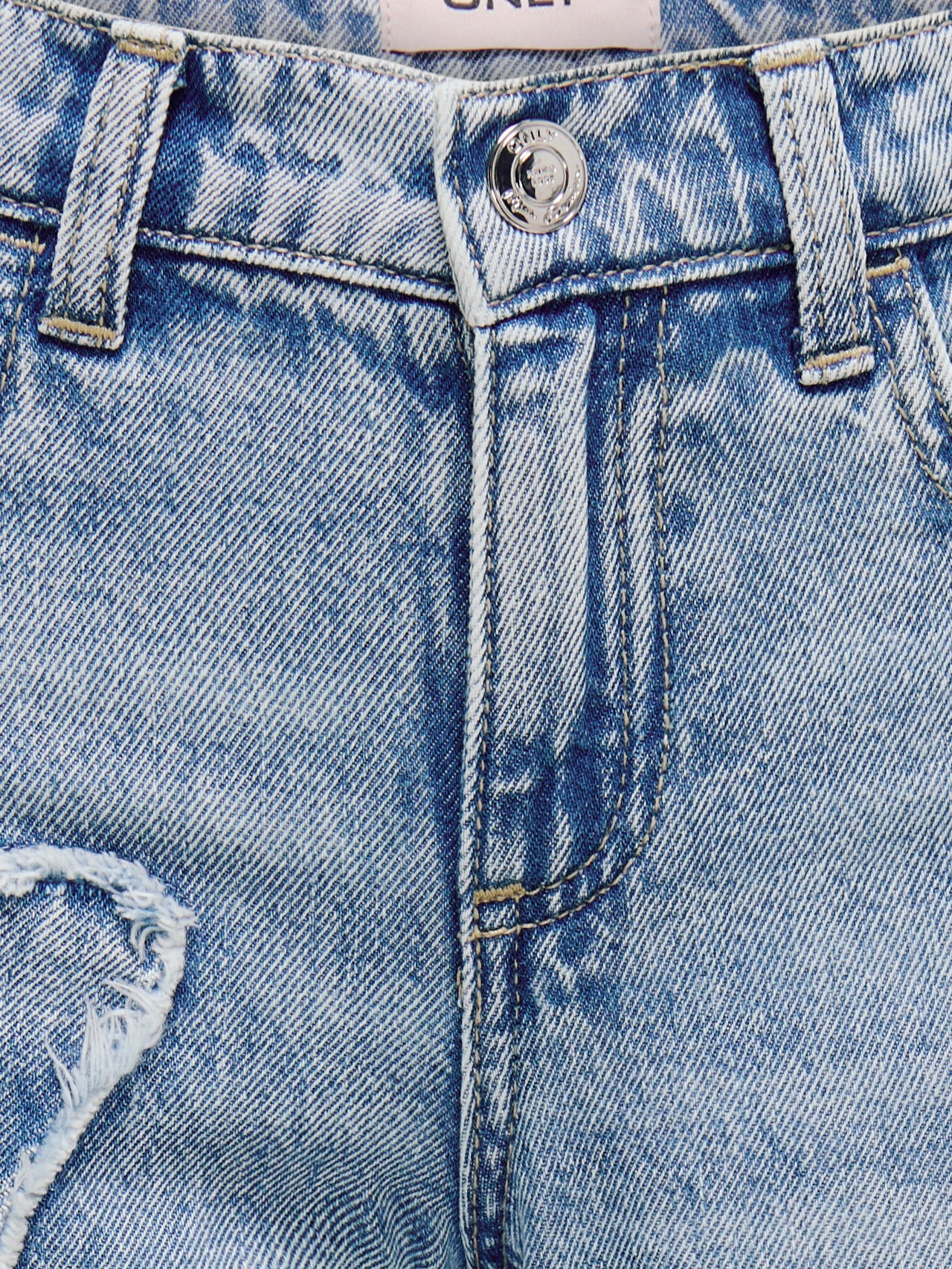 ONLY KOGJENNA Weiter Beinschnitt Jeans -Light Blue Denim - 15352277