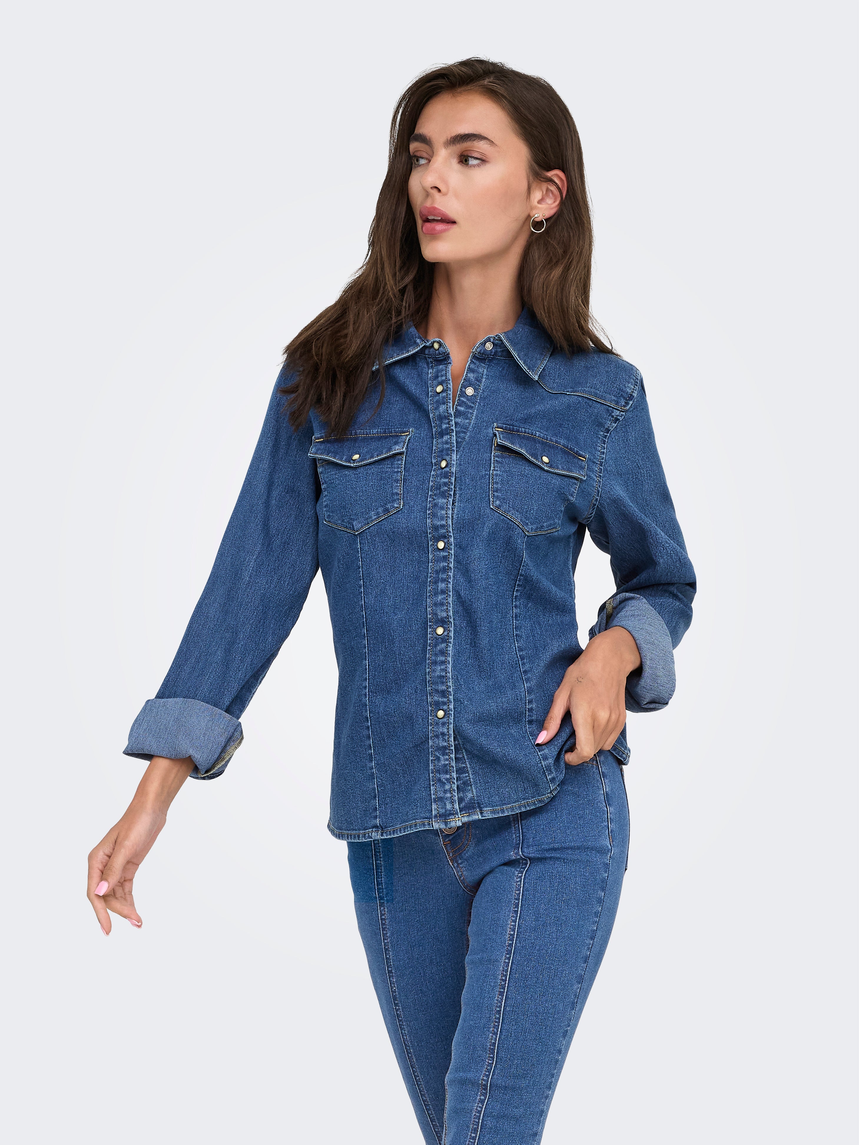 Onlsasia Jeanshemd