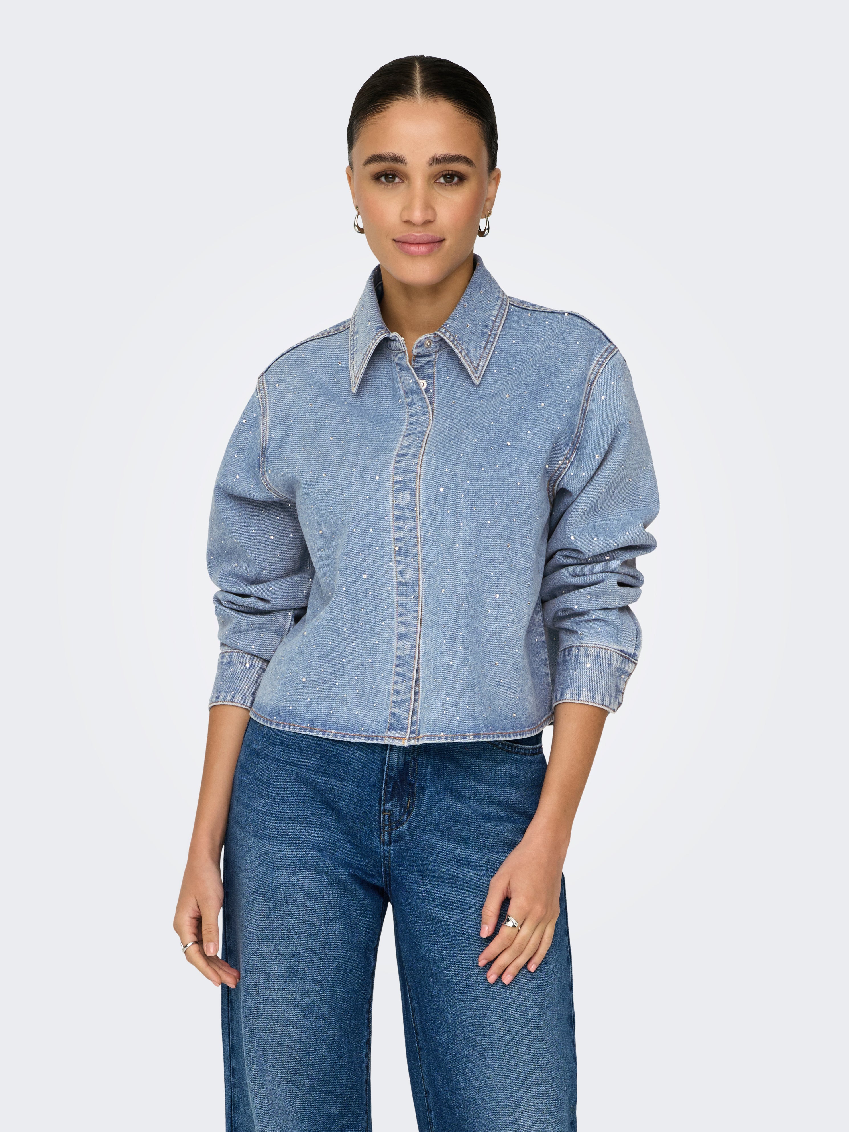 Onlmaggiemay Jeanshemd