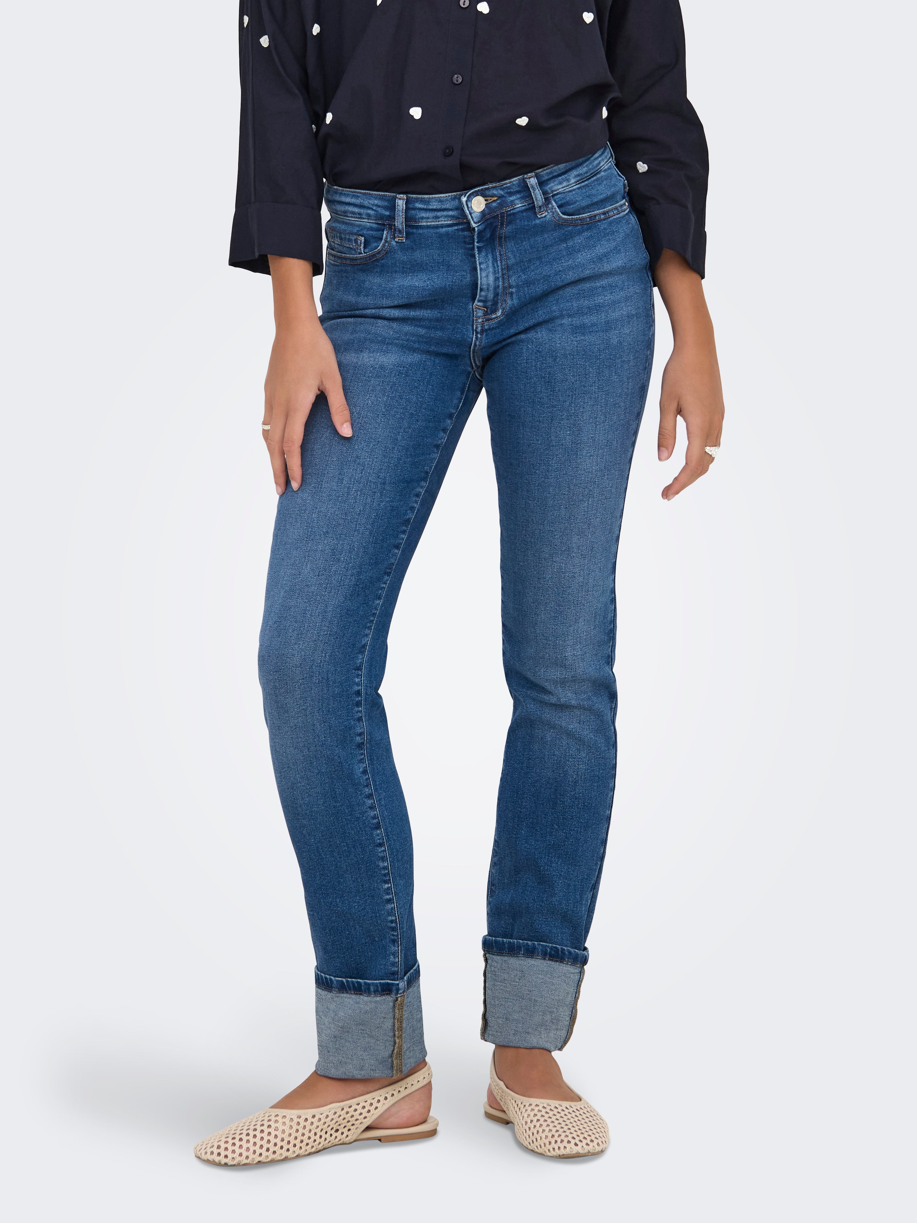 Onlsui Mittlere Taille Slim Fit Jeans