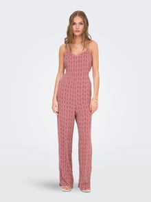ONLY ONLNOVA Jumpsuit -Karanda Red - 15352529