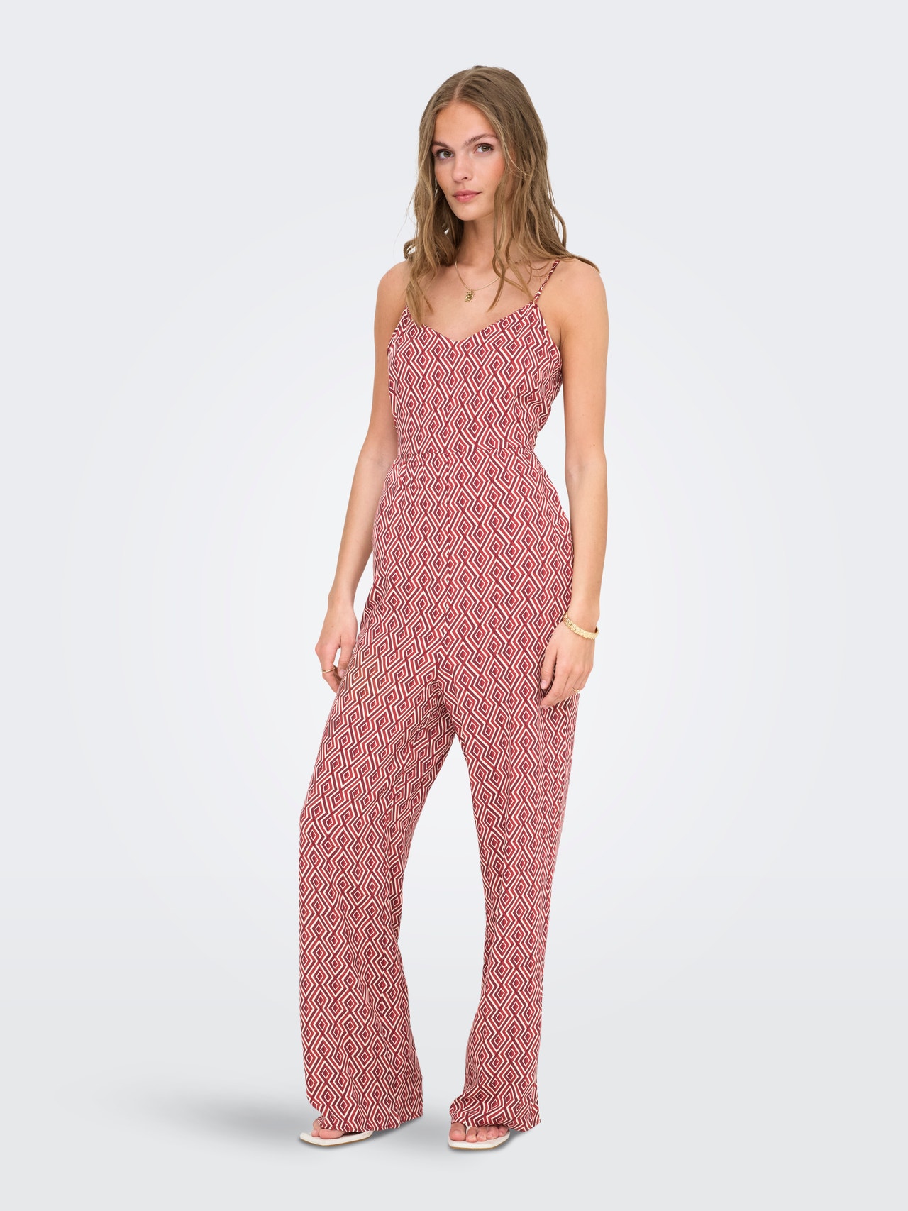 ONLY ONLNOVA Kombinéza -Karanda Red - 15352529