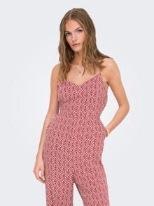ONLY ONLNOVA Kombinéza -Karanda Red - 15352529
